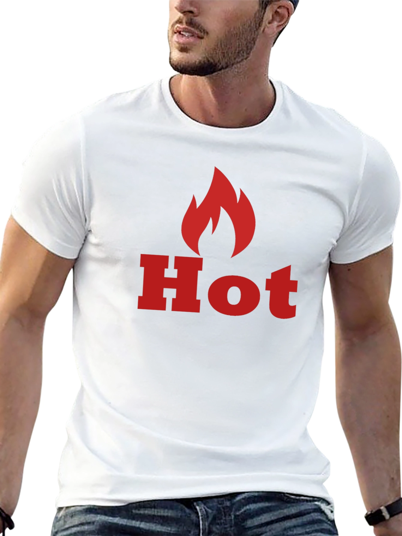Hot Graphic T-Shirt - Stylish & Bold