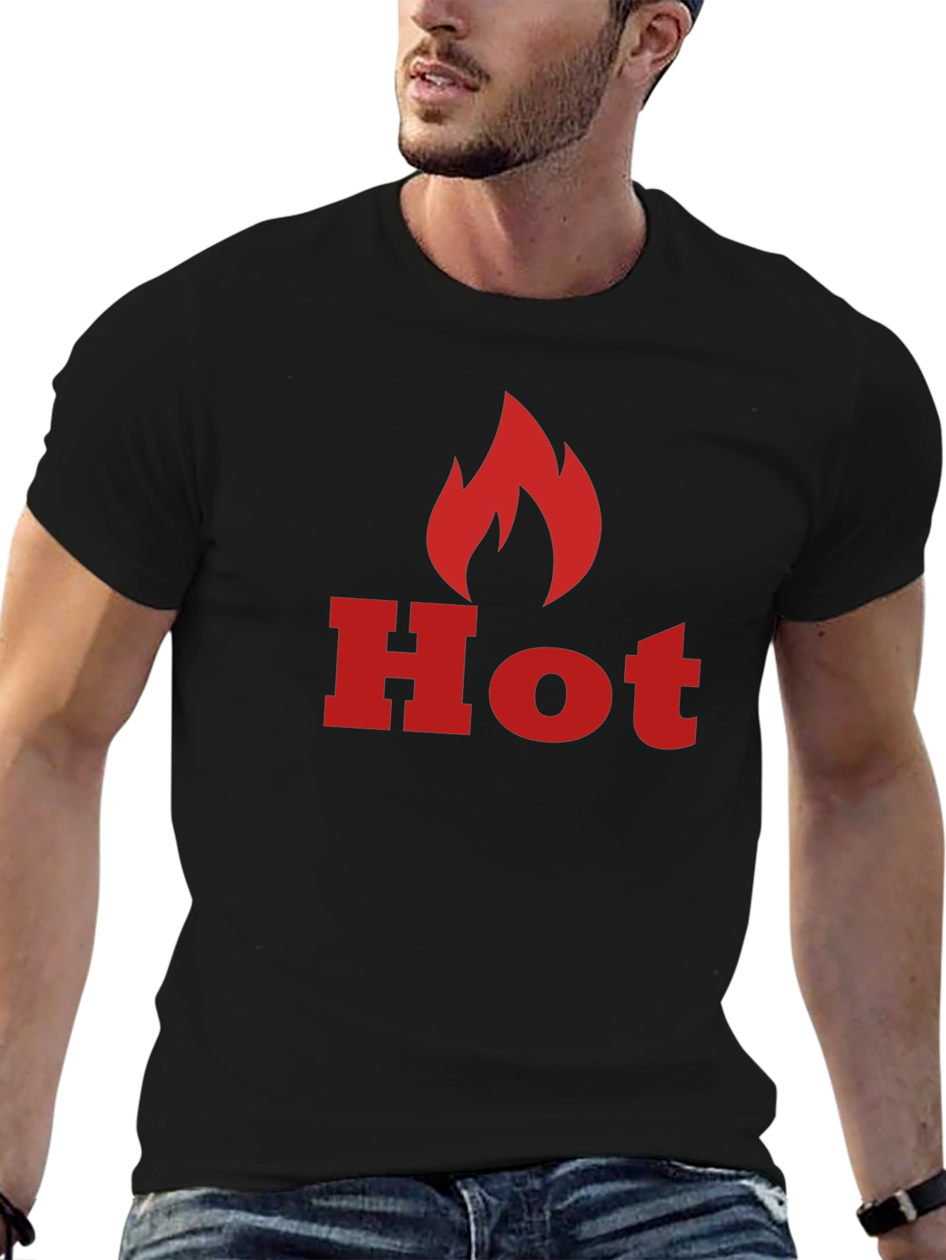 Hot Graphic T-Shirt - Stylish & Bold