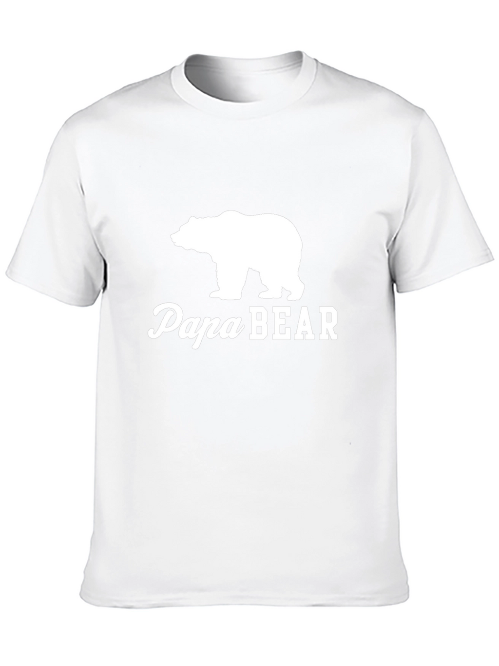 Papa Bear Graphic Tee - Classic Black T-Shirt
