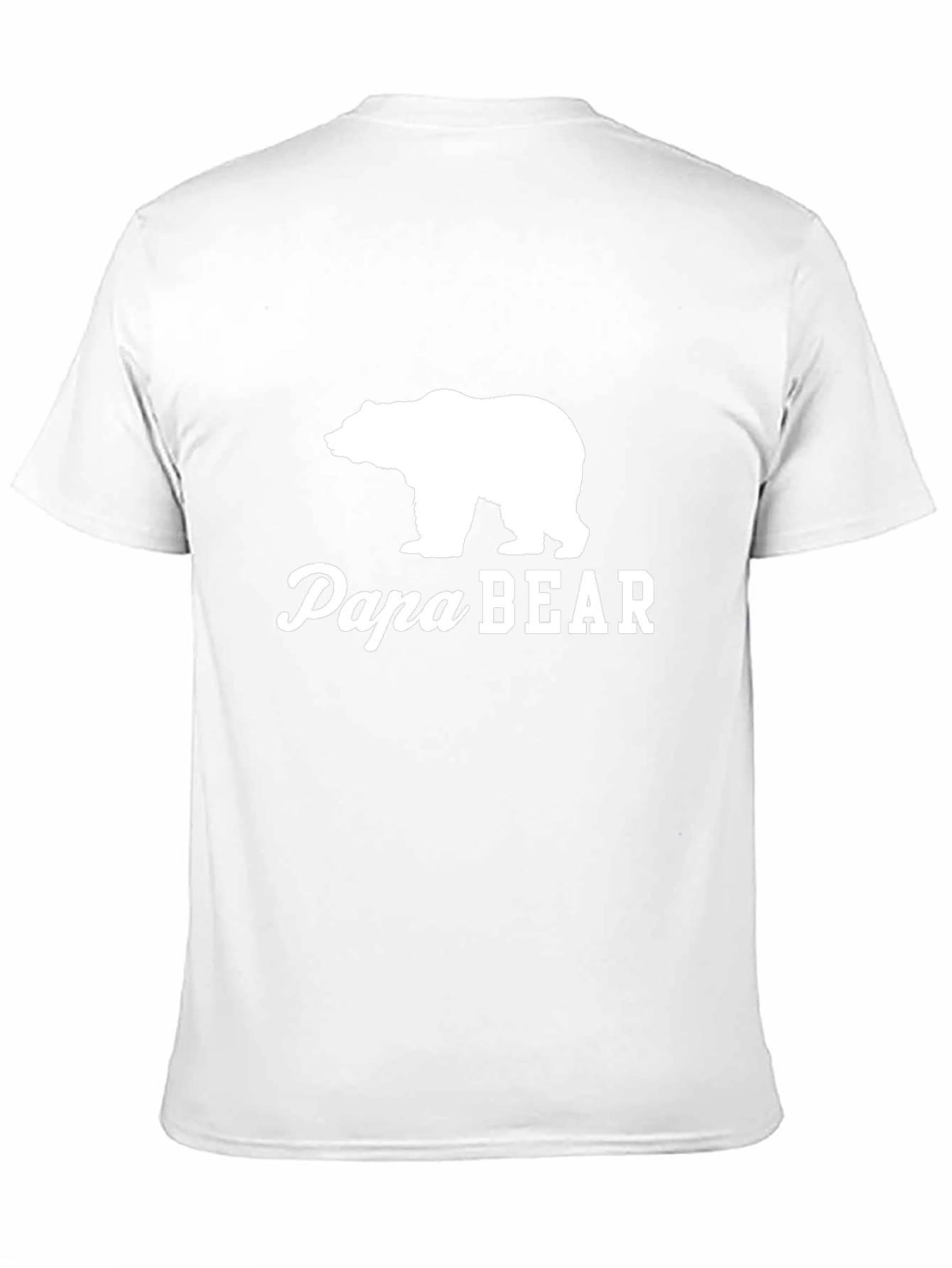 Papa Bear Graphic Tee - Classic Black T-Shirt