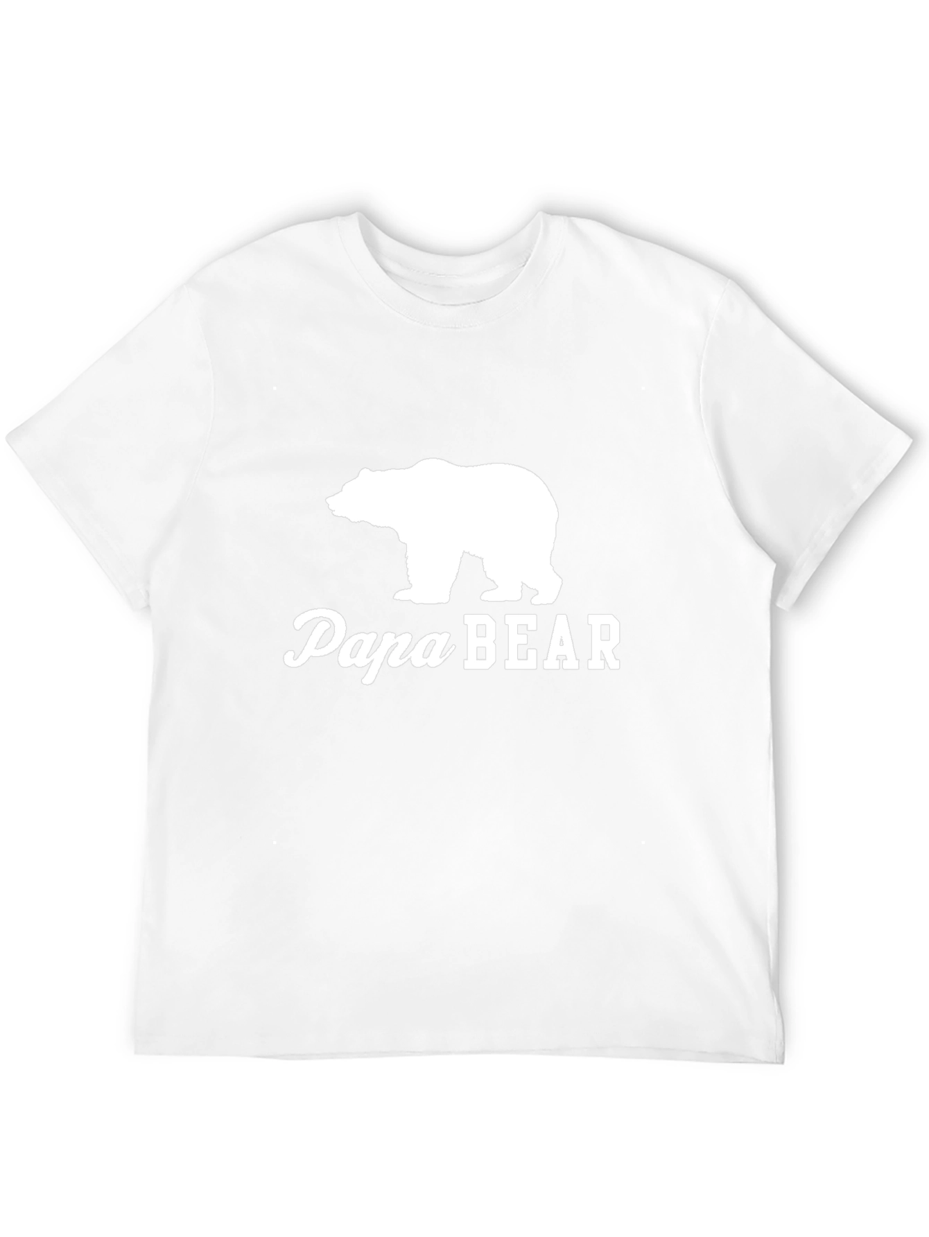 Papa Bear Graphic Tee - Classic Black T-Shirt