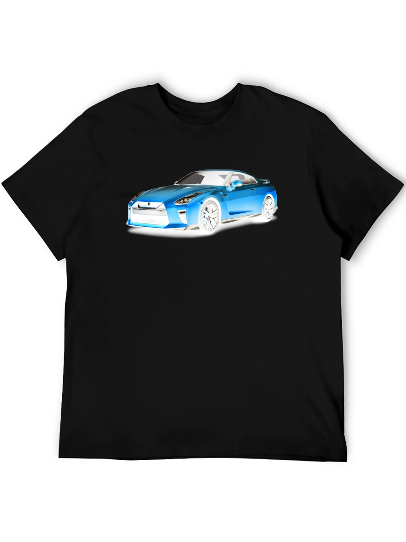 Sleek Car Graphic T-Shirt - Automotive Enthusiast Apparel
