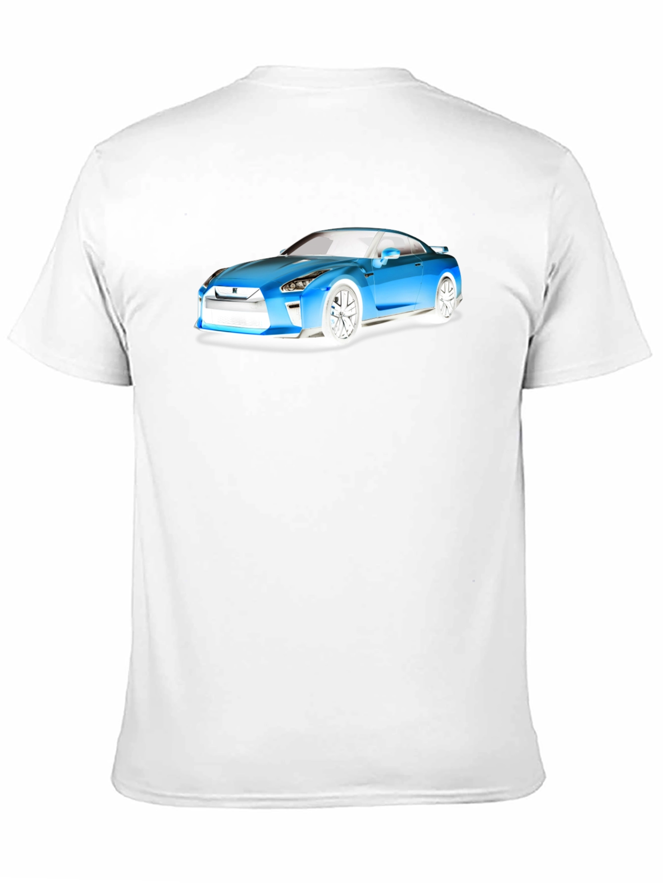 Sleek Car Graphic T-Shirt - Automotive Enthusiast Apparel