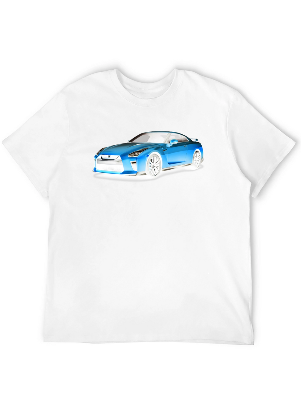 Sleek Car Graphic T-Shirt - Automotive Enthusiast Apparel