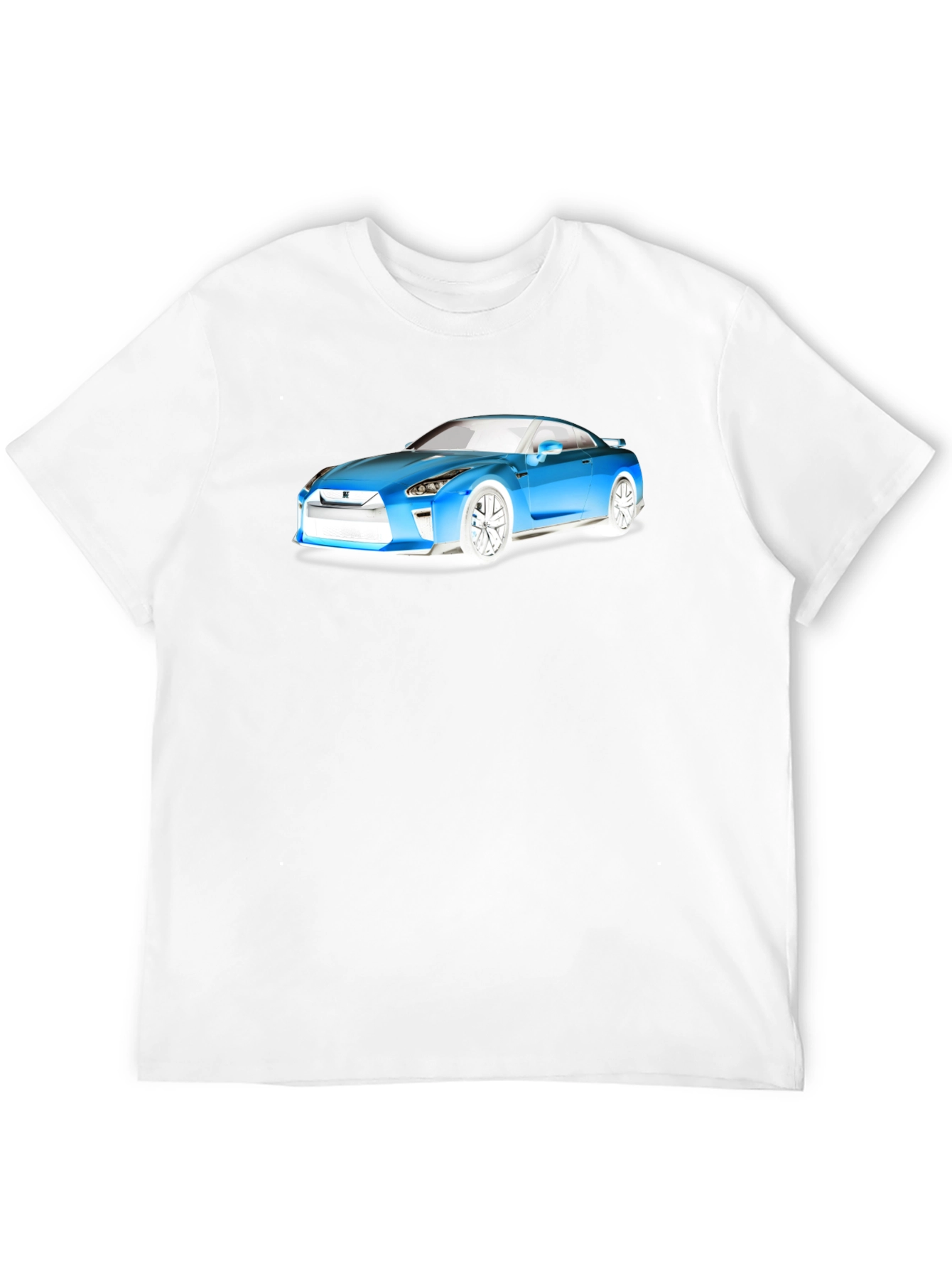 Sleek Car Graphic T-Shirt - Automotive Enthusiast Apparel