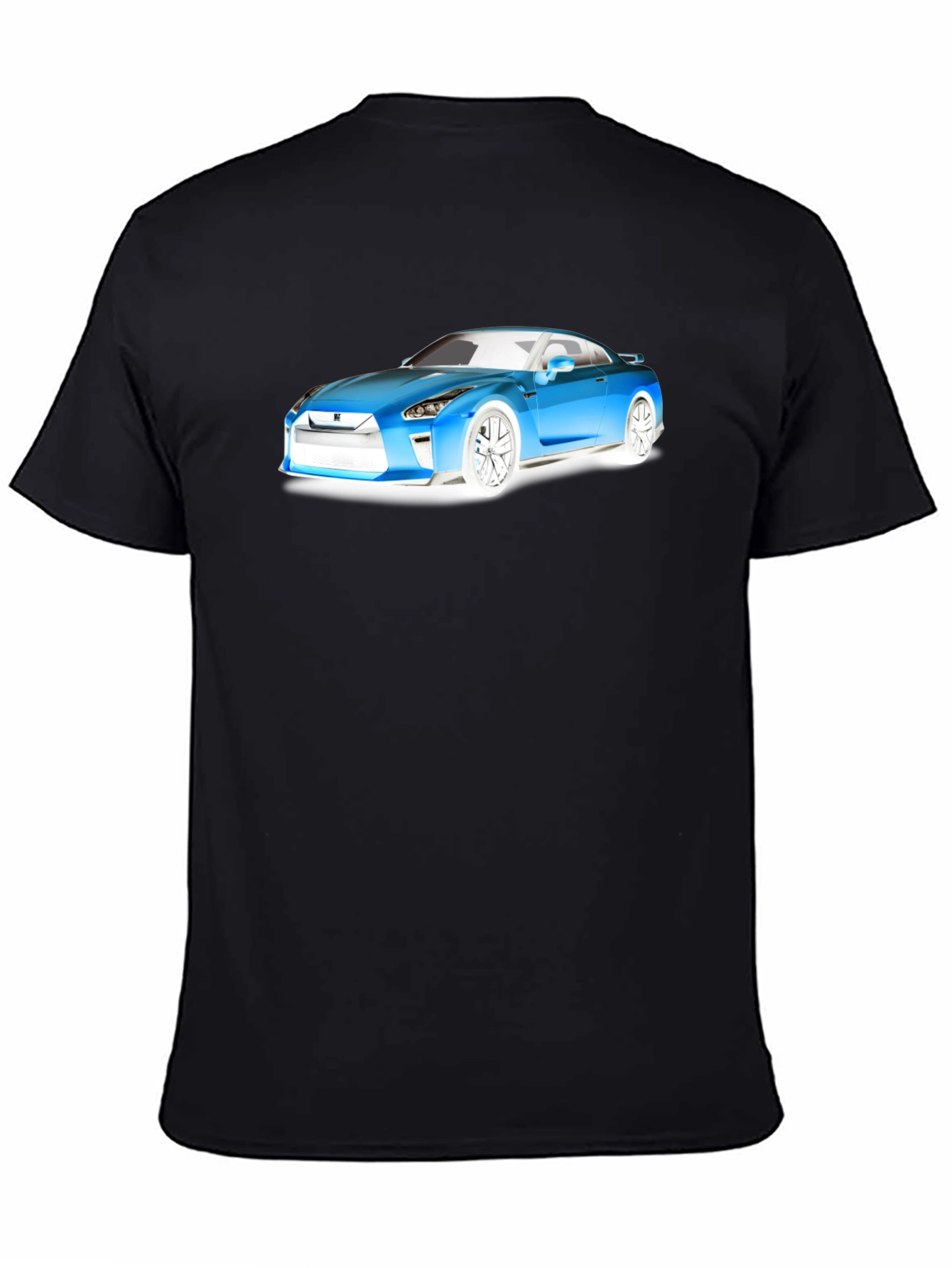 Sleek Car Graphic T-Shirt - Automotive Enthusiast Apparel