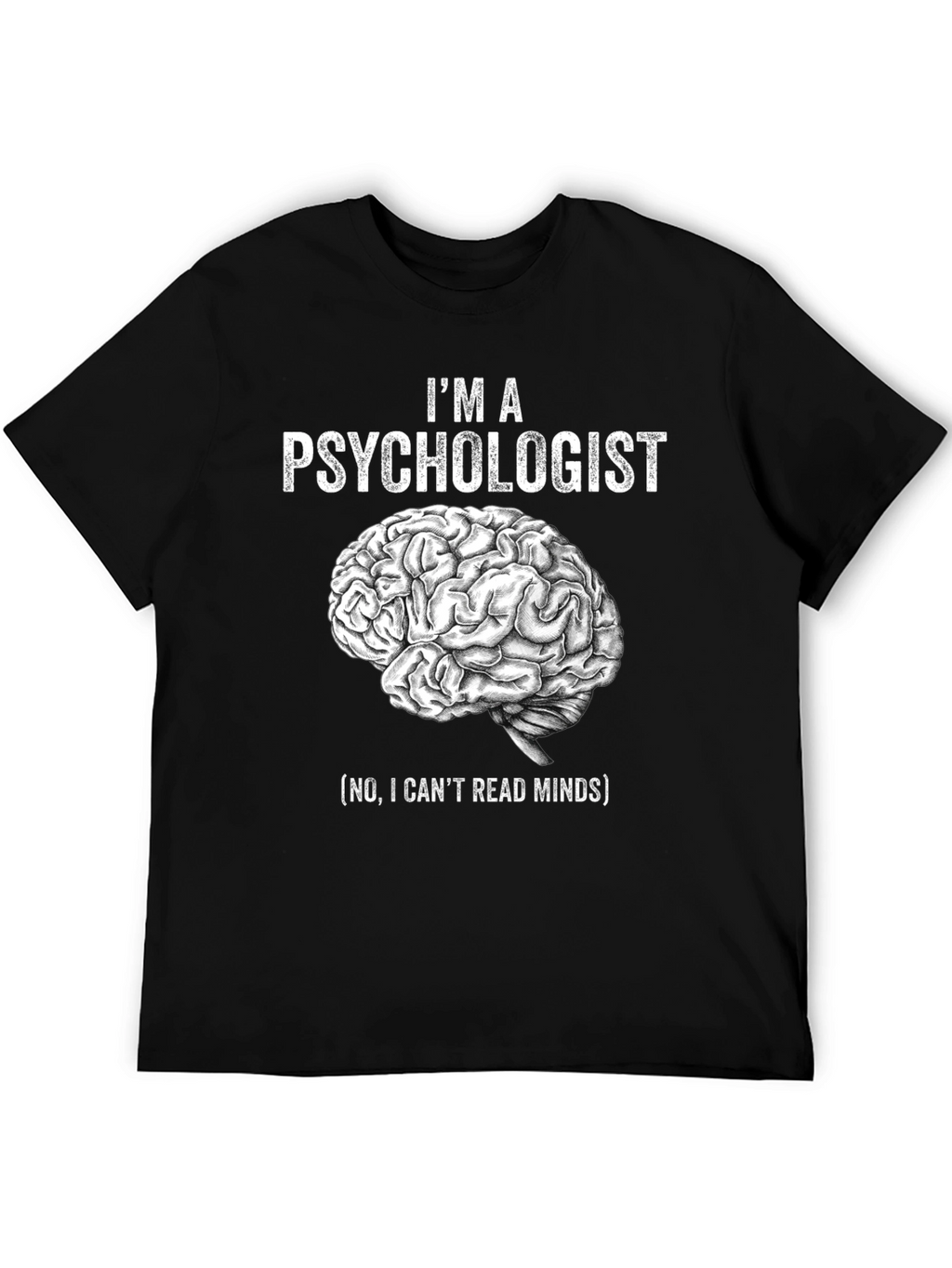Psychologist Brain T-Shirt - Funny Gift