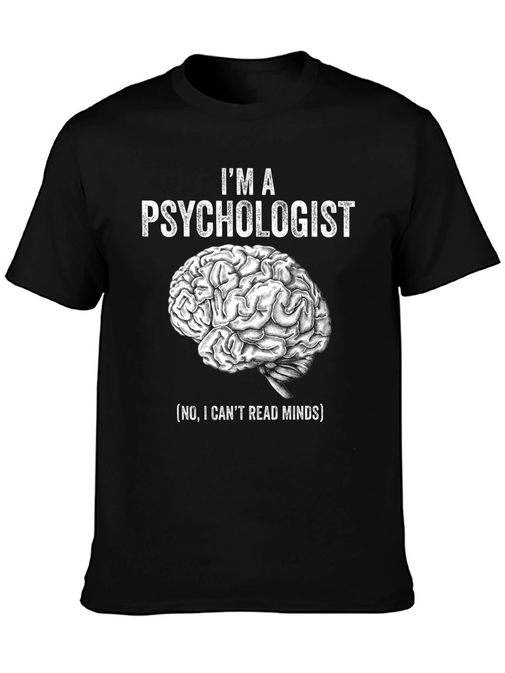 Psychologist Brain T-Shirt - Funny Gift
