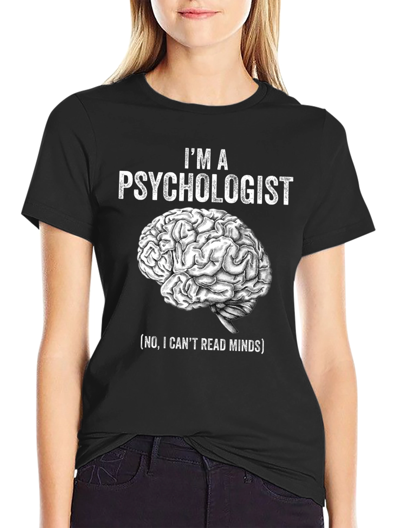 Psychologist Brain T-Shirt - Funny Gift