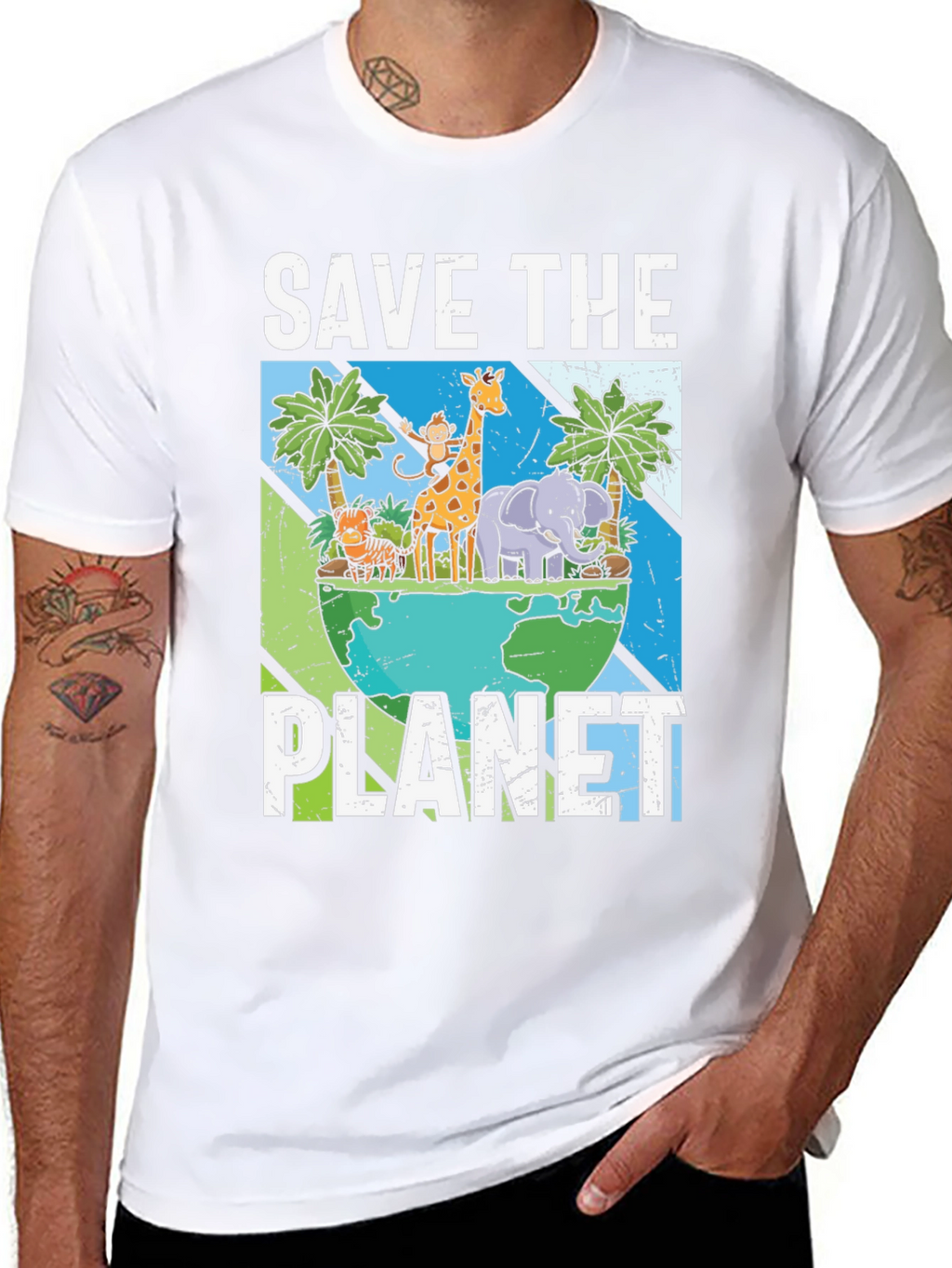 Save The Planet Graphic T-Shirt