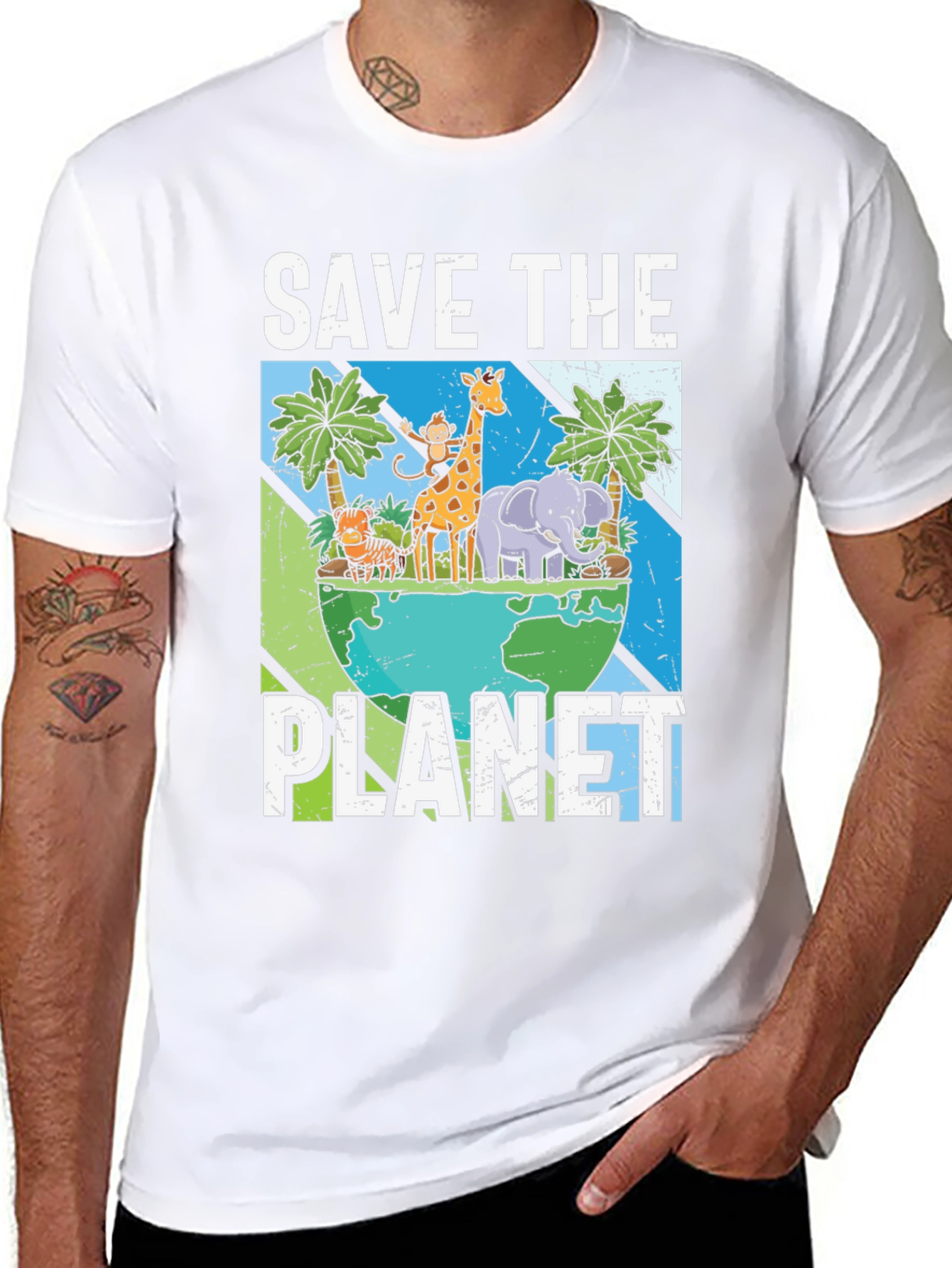 Save The Planet Graphic T-Shirt