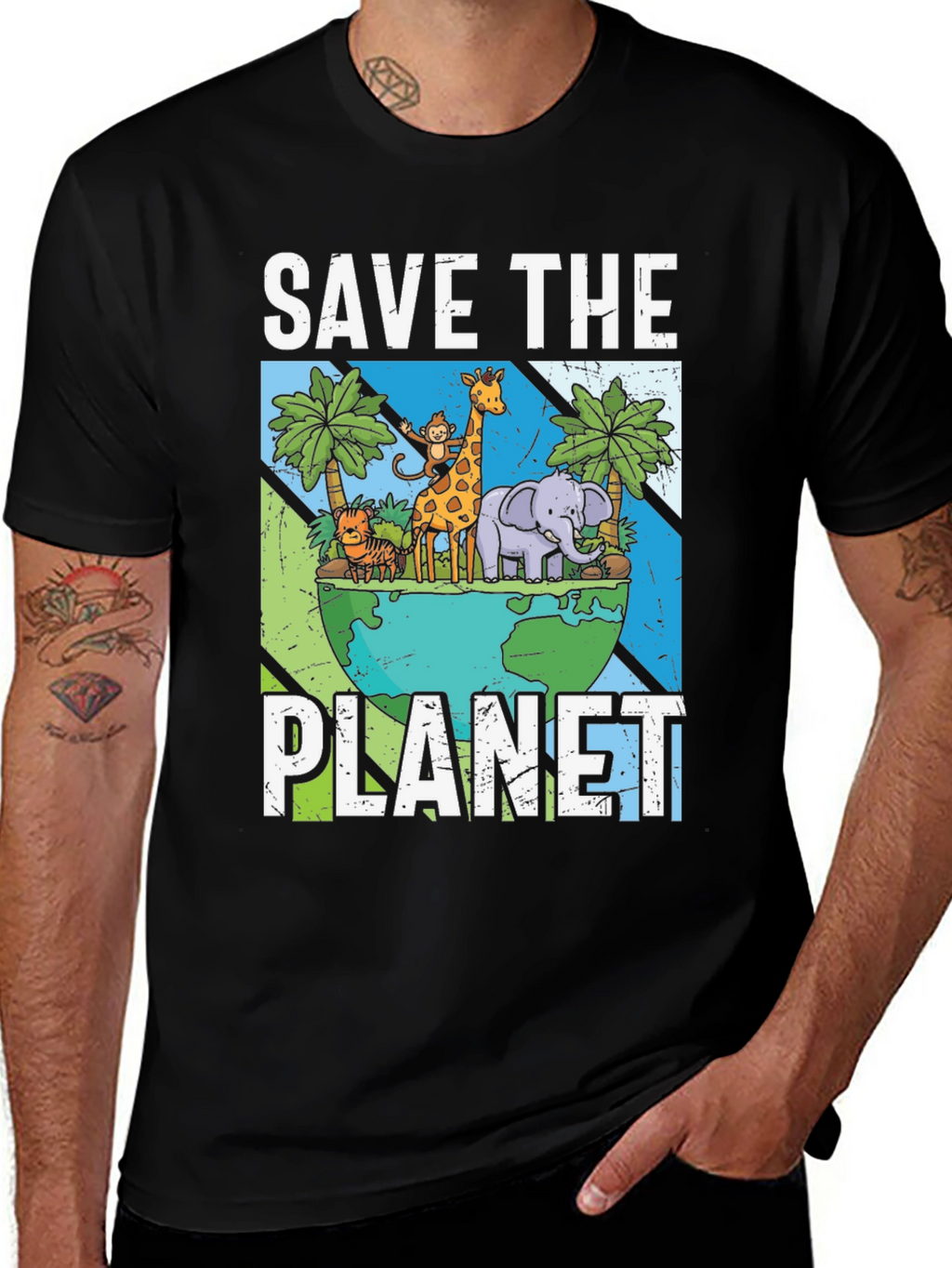 Save The Planet Graphic T-Shirt