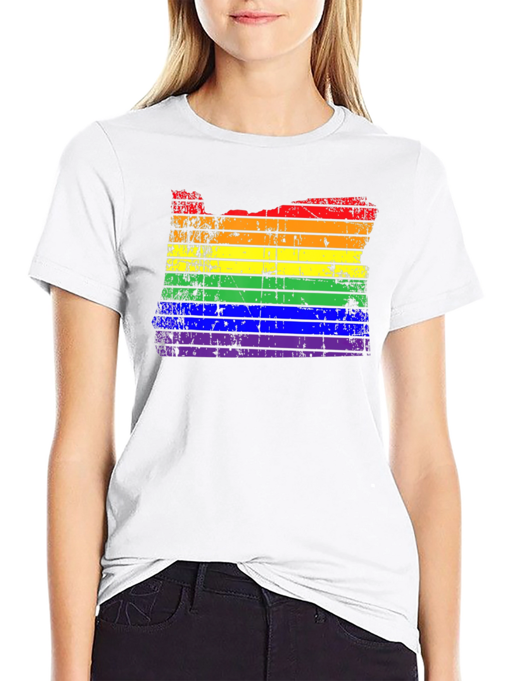Oregon Rainbow Pride T-Shirt