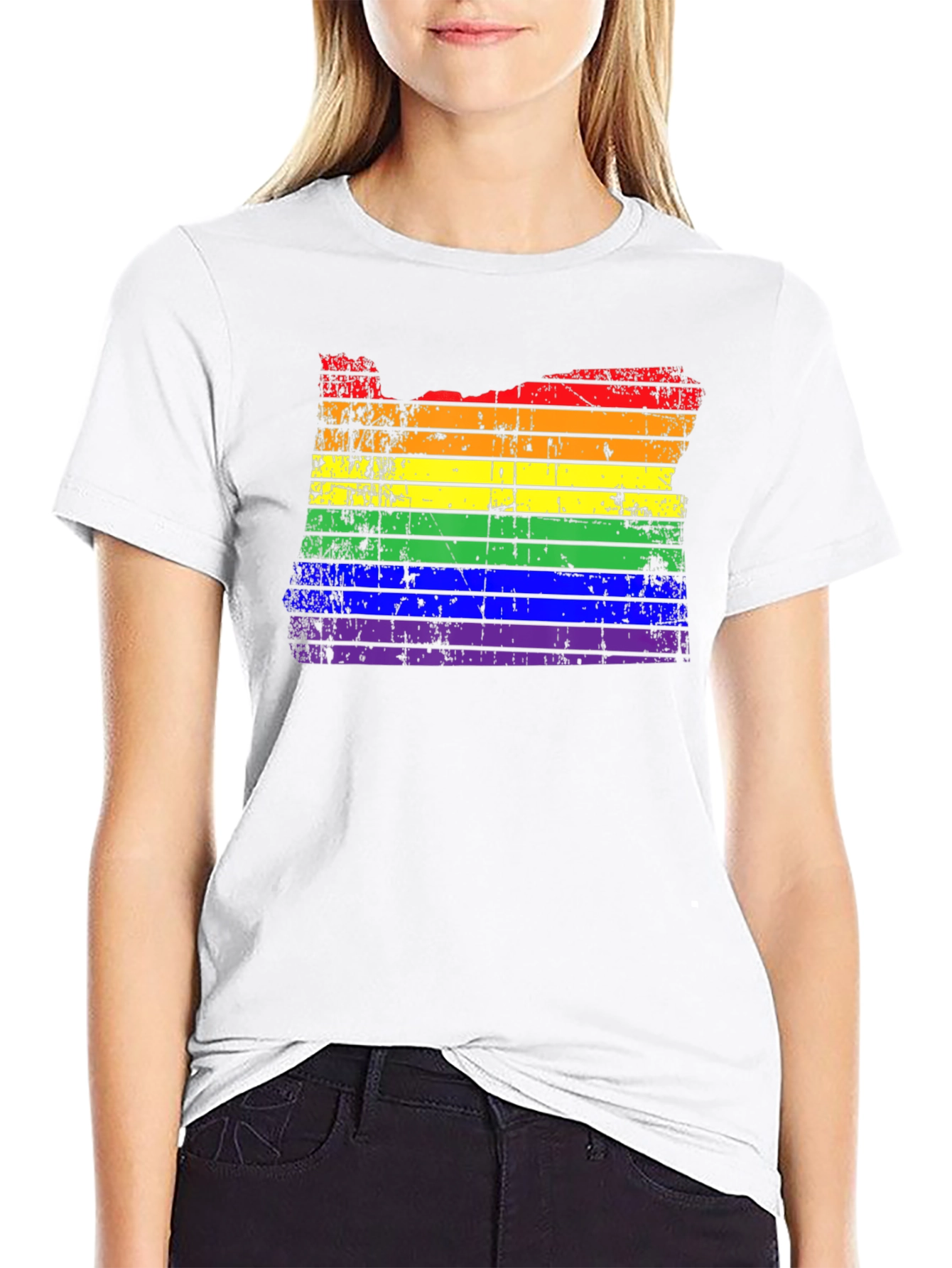 Oregon Rainbow Pride T-Shirt