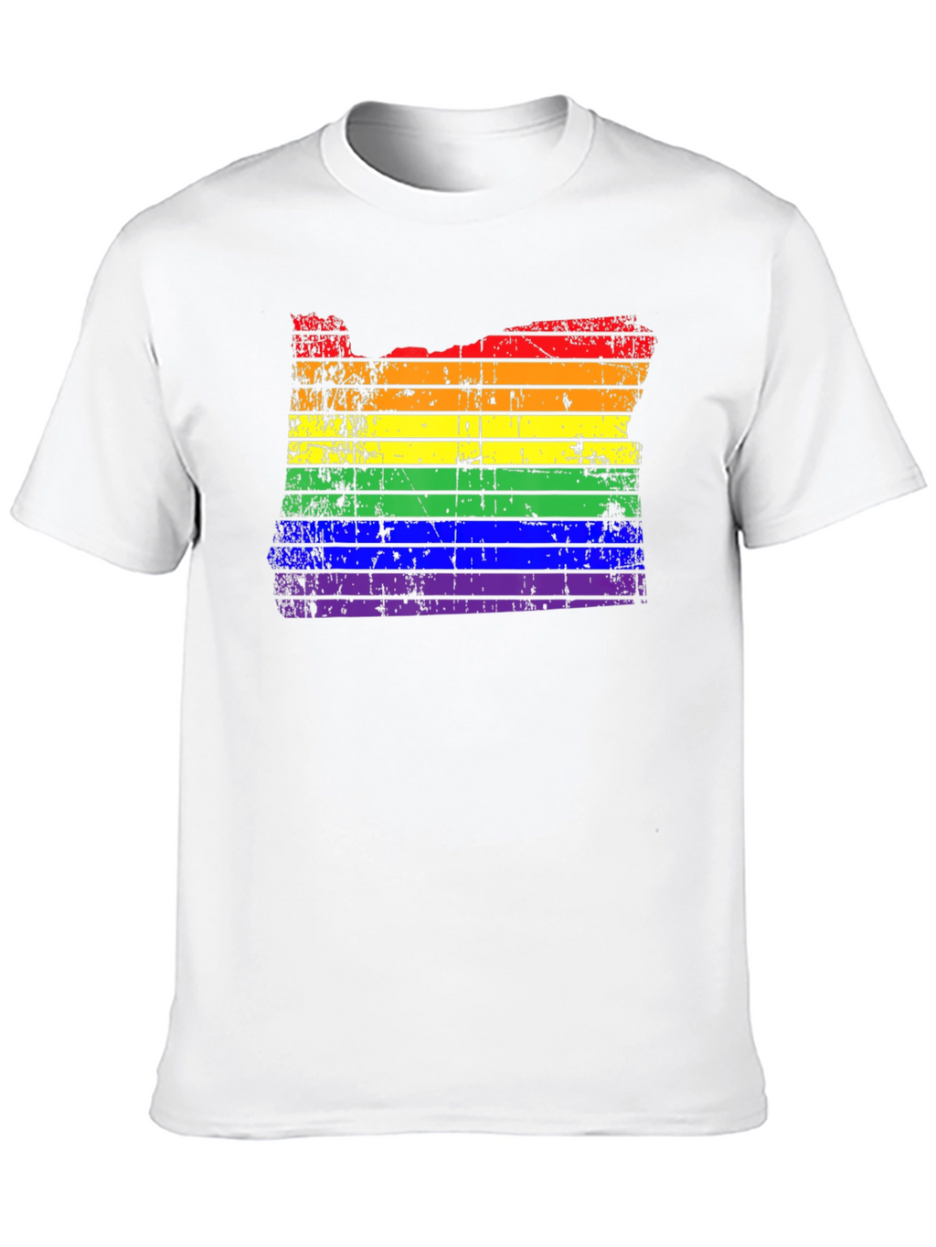 Oregon Rainbow Pride T-Shirt