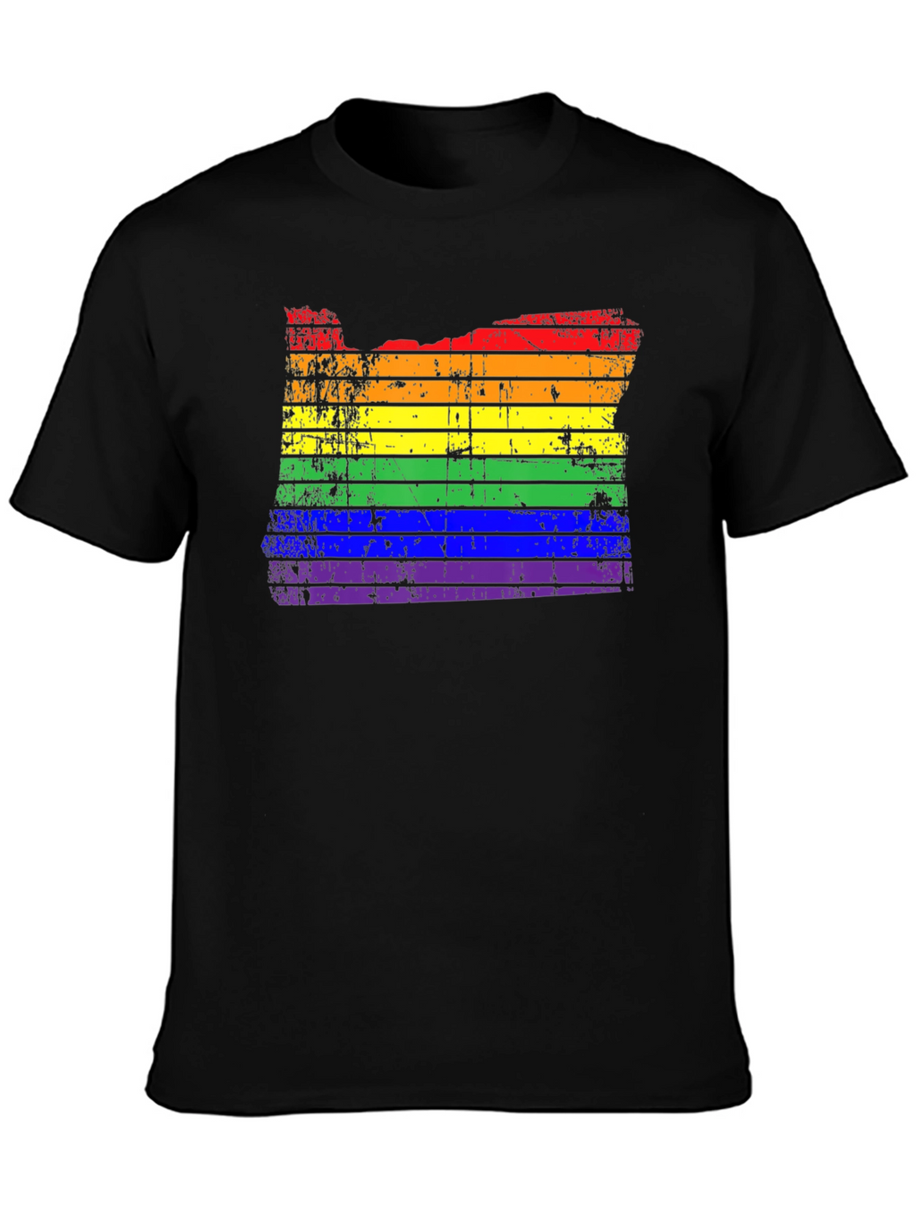 Oregon Rainbow Pride T-Shirt