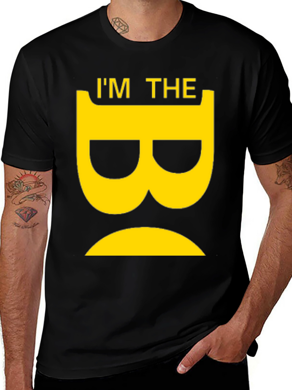 Im The B T-Shirt - Black Novelty Tee