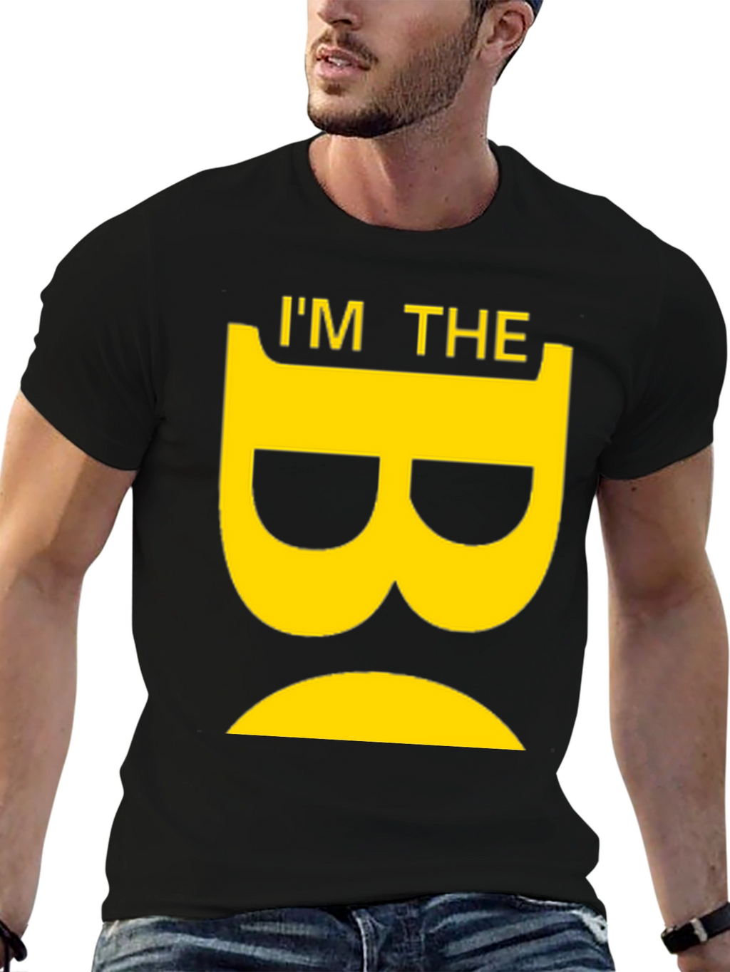 Im The B T-Shirt - Black Novelty Tee
