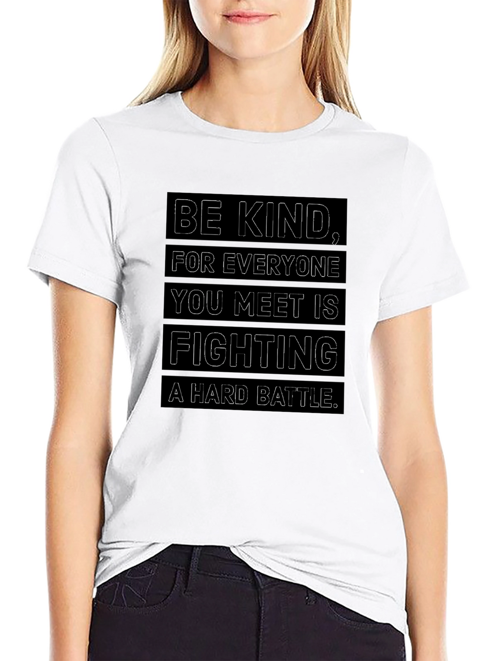 Kindness Matters Black Graphic Tee