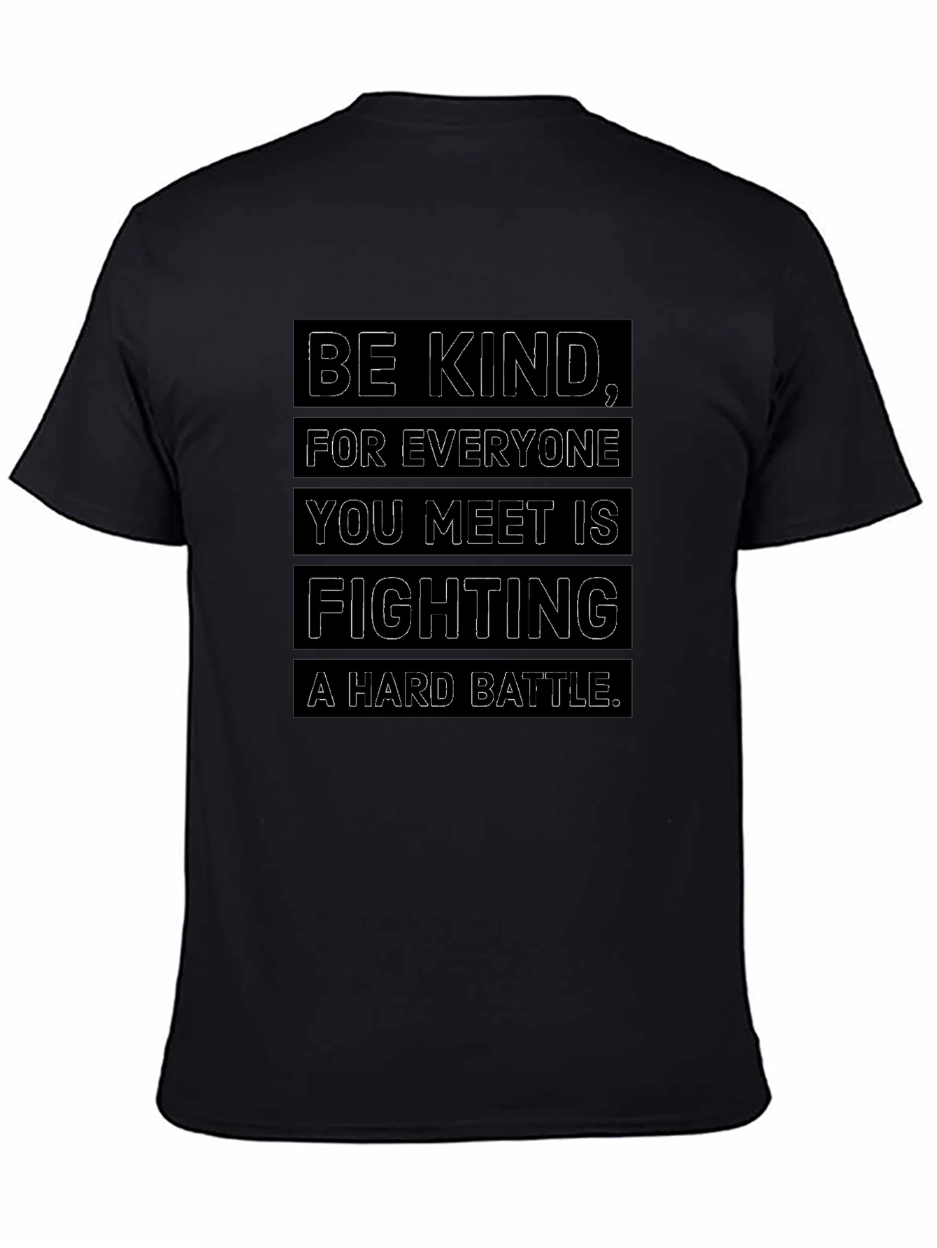 Kindness Matters Black Graphic Tee