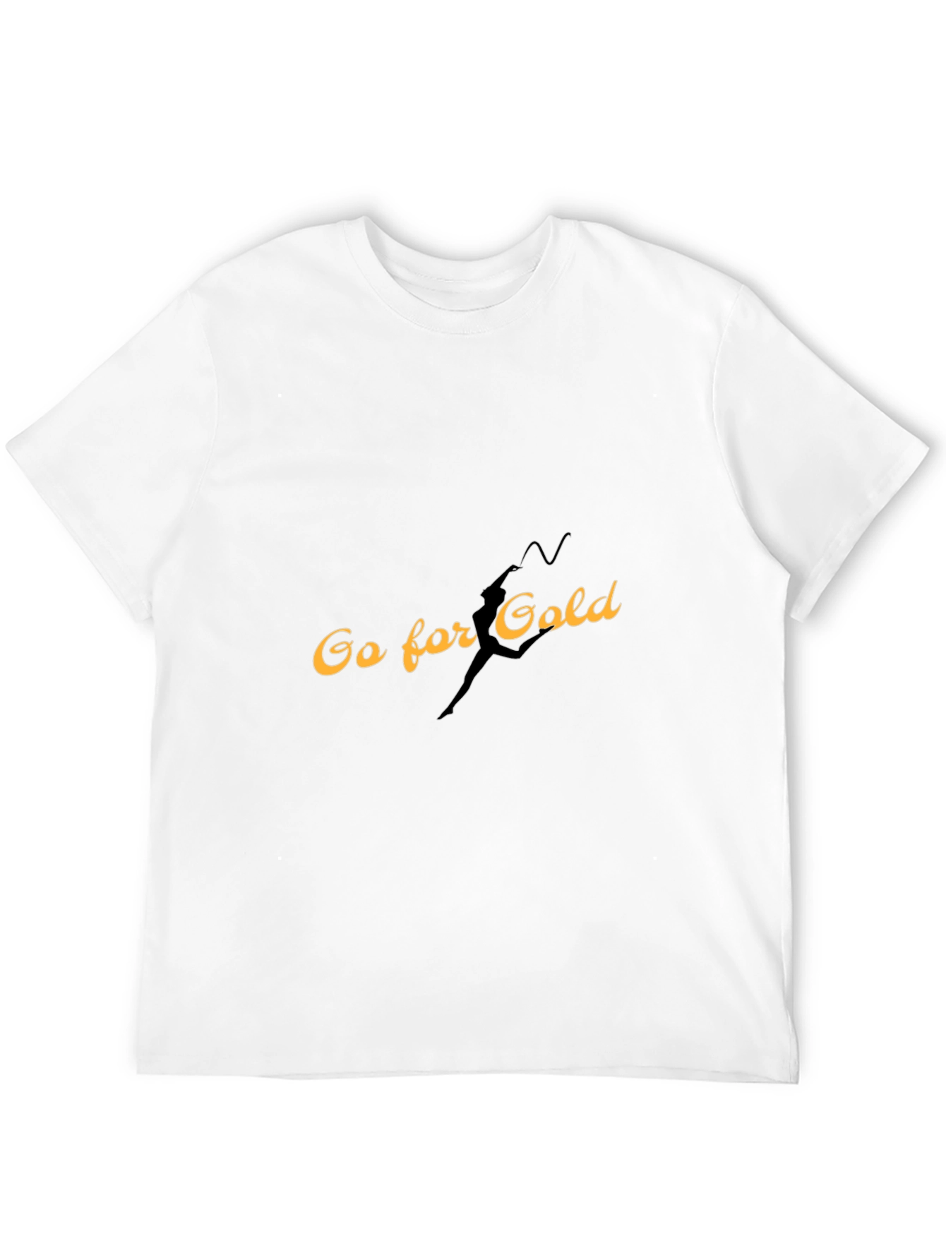 Go for Gold Black T-Shirt