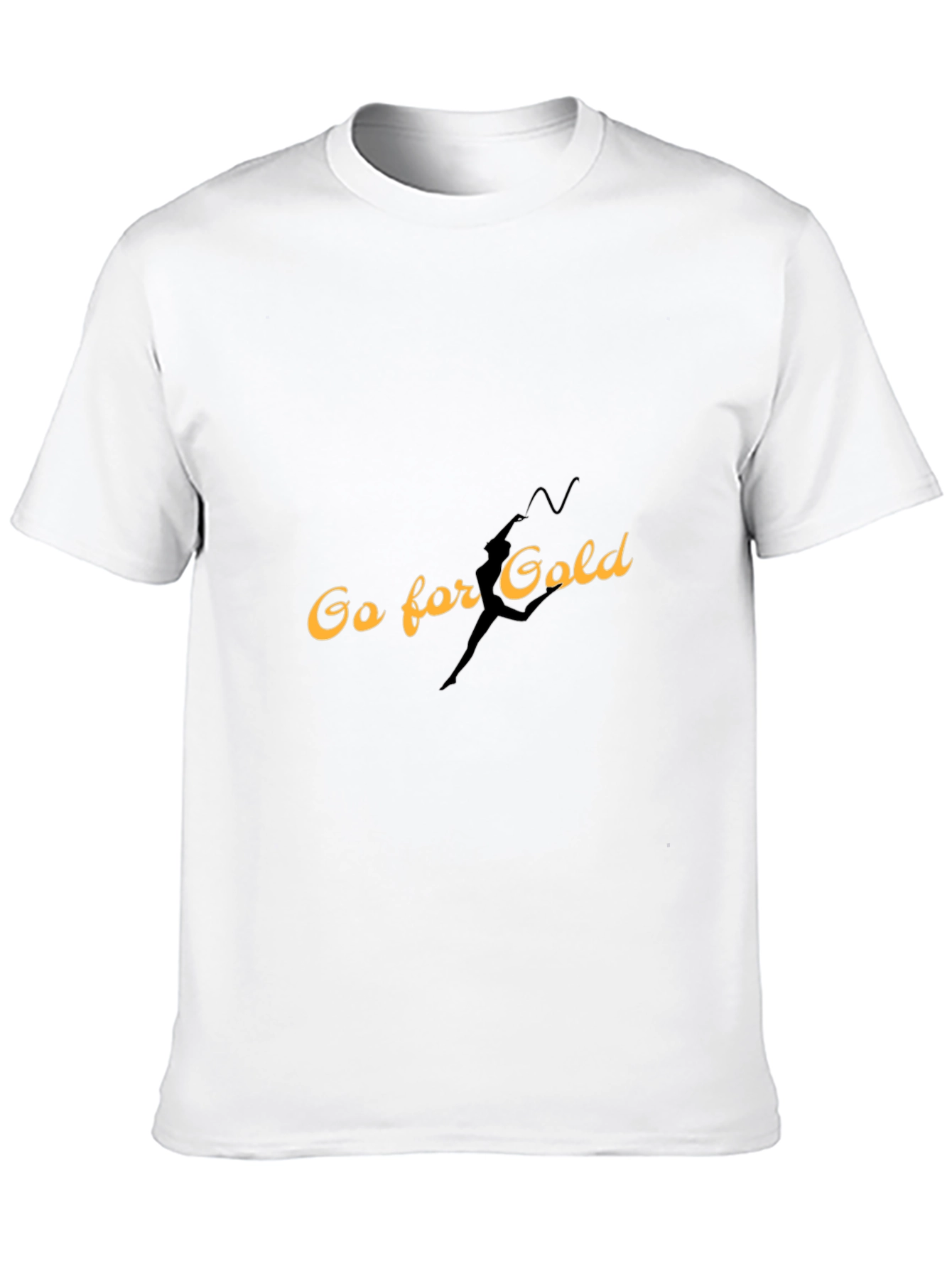 Go for Gold Black T-Shirt