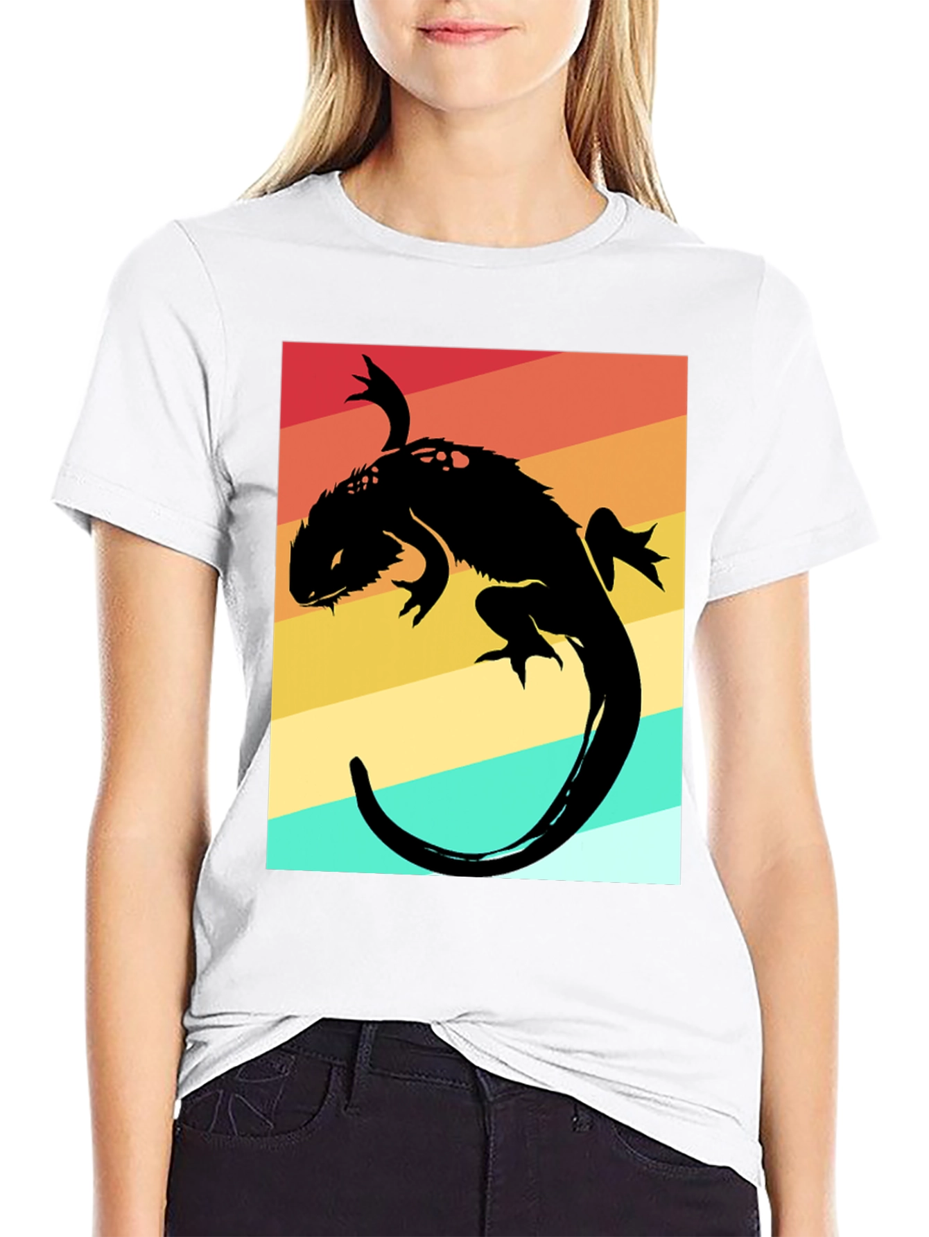Retro Lizard Graphic Tee