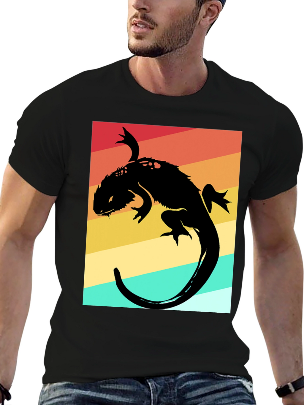 Retro Lizard Graphic Tee