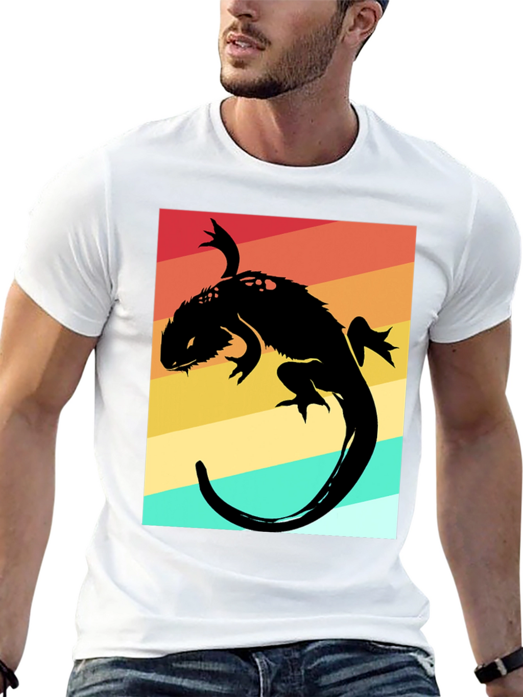 Retro Lizard Graphic Tee