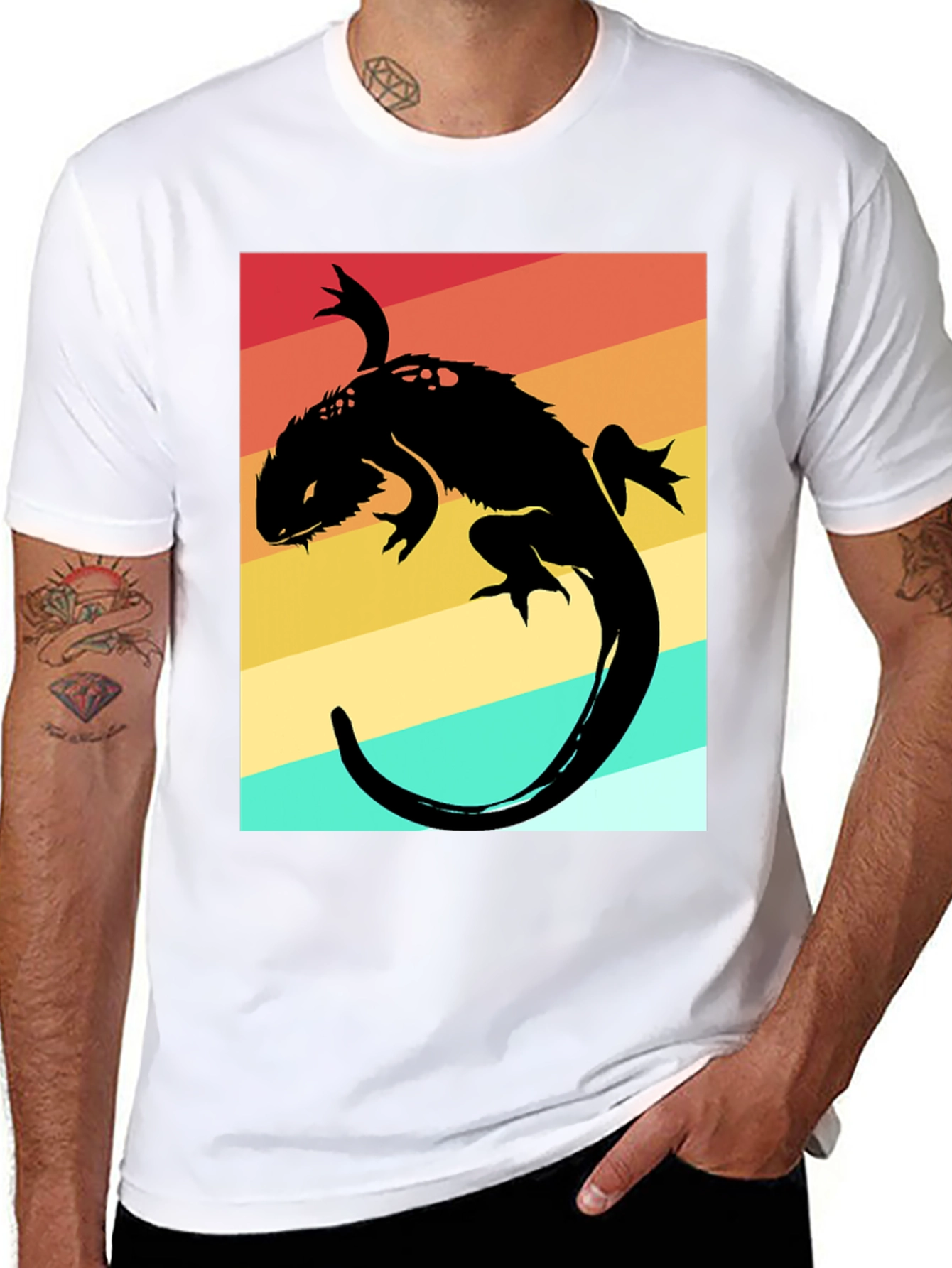 Retro Lizard Graphic Tee