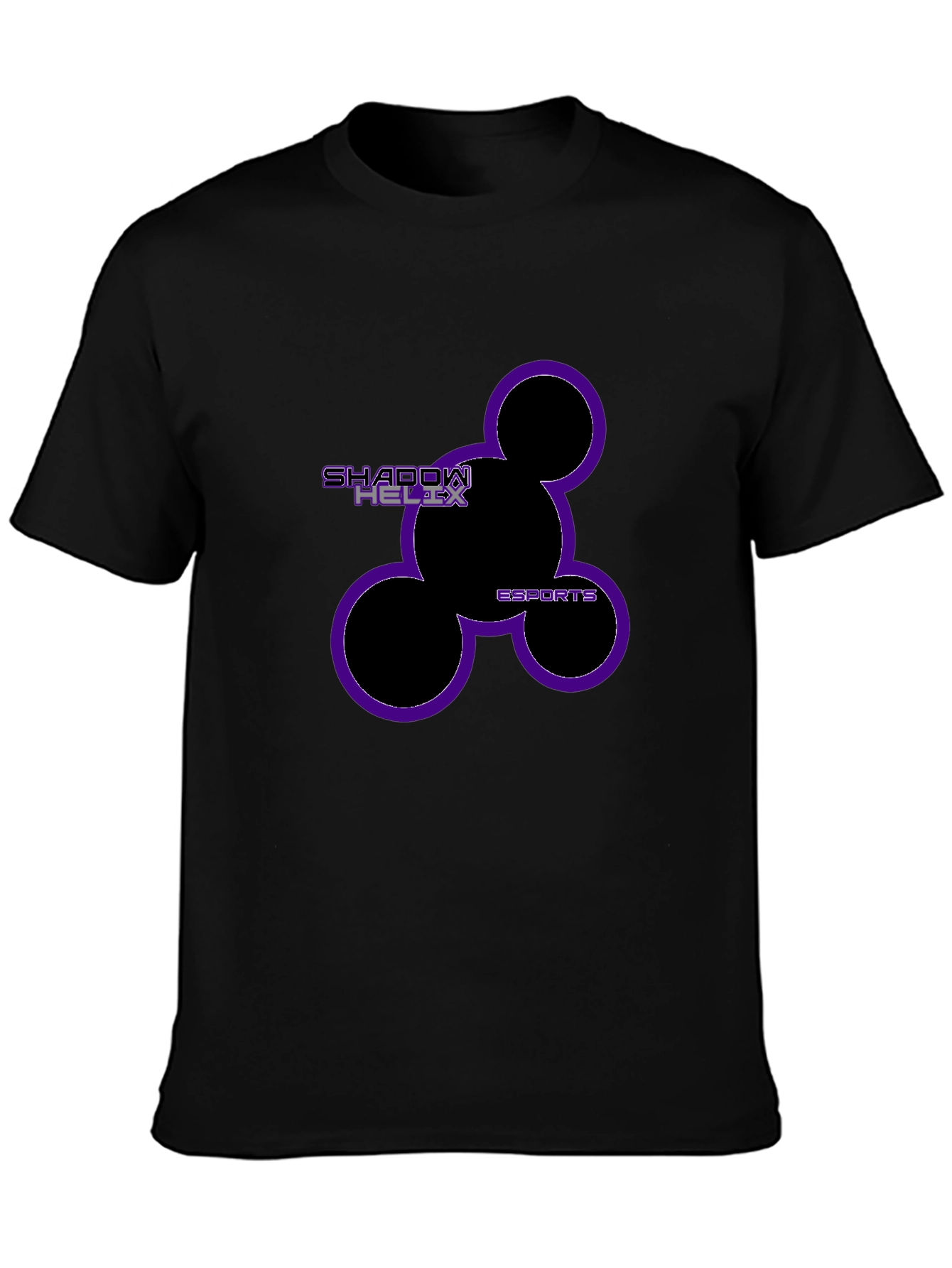 Shadow Helix Esports Black Graphic Tee