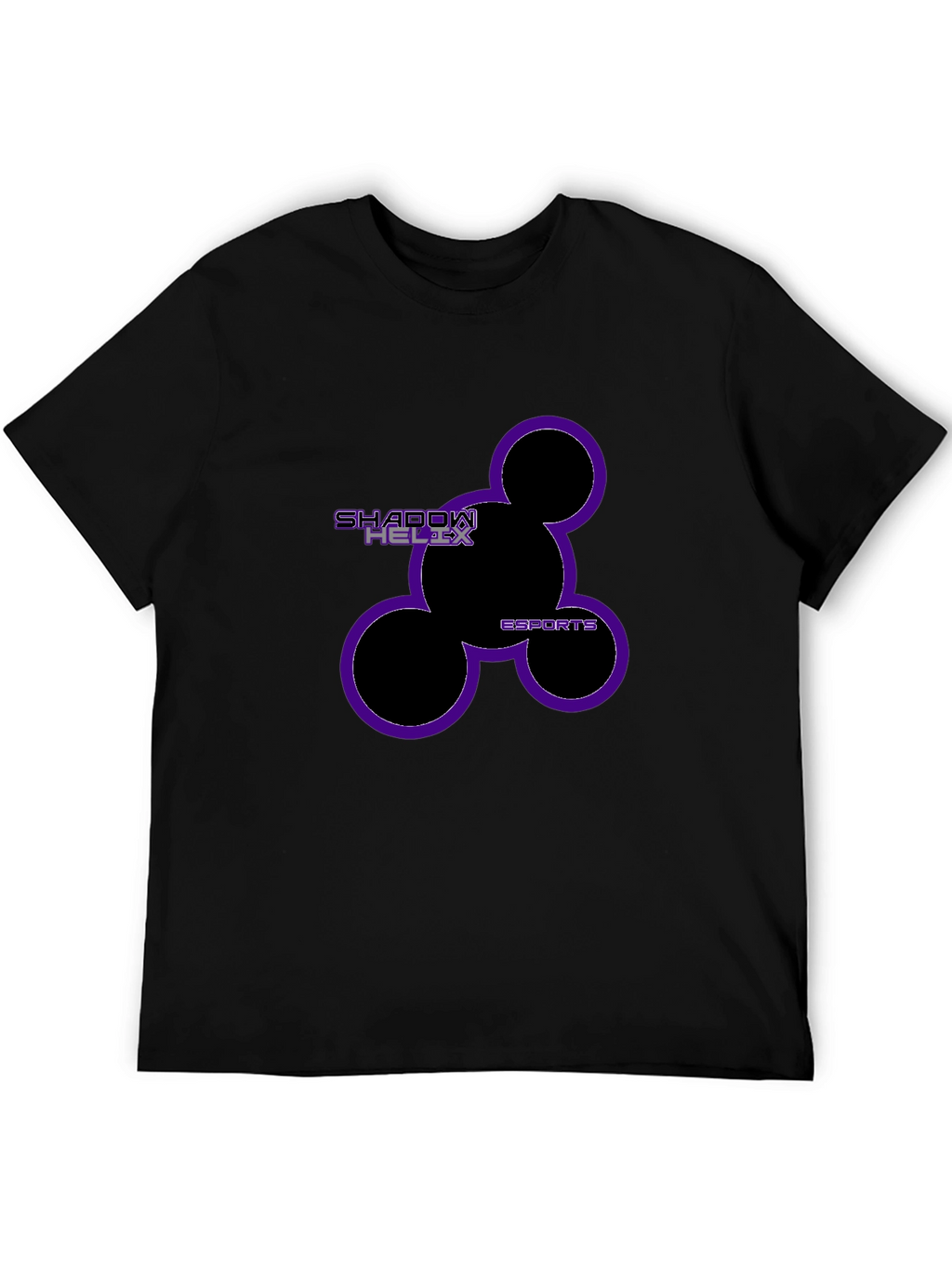 Shadow Helix Esports Black Graphic Tee