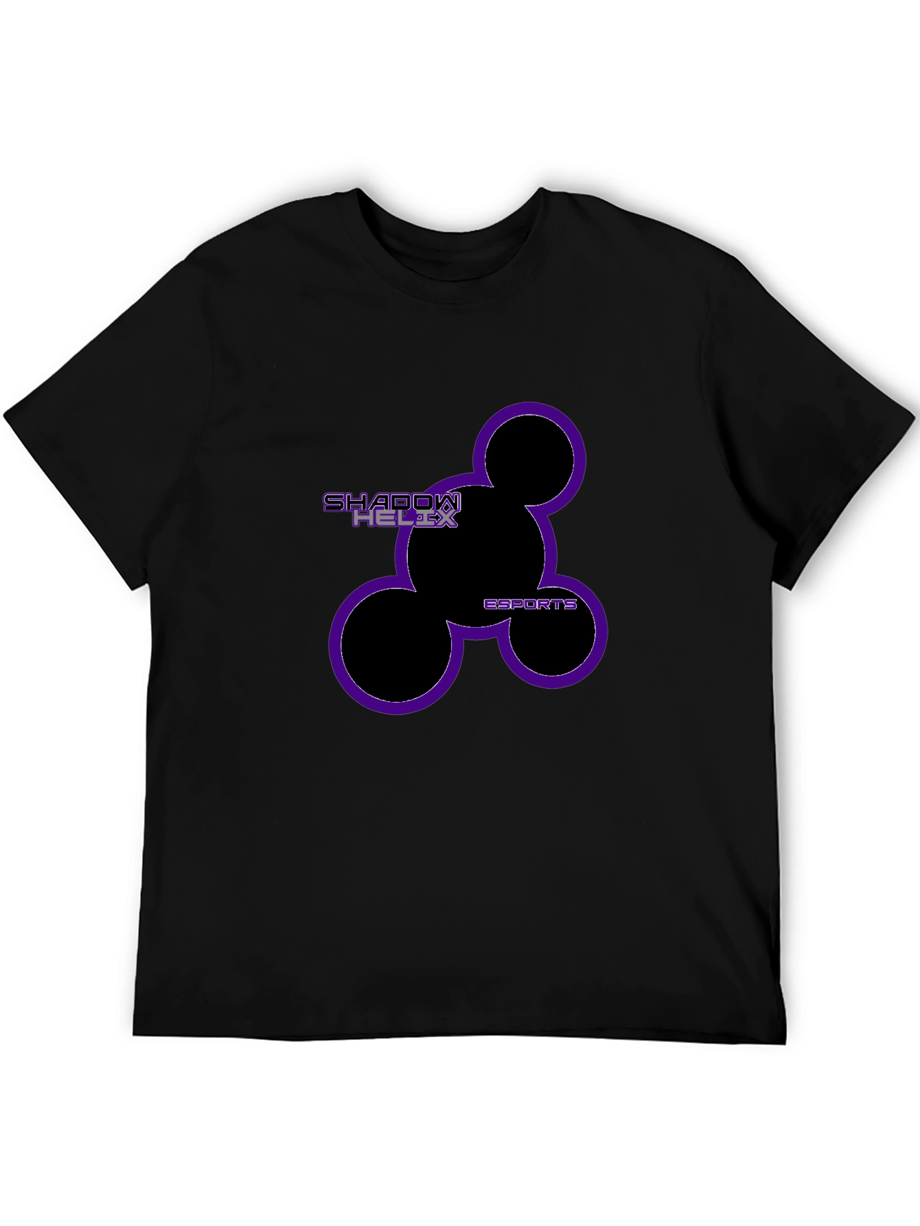 Shadow Helix Esports Black Graphic Tee
