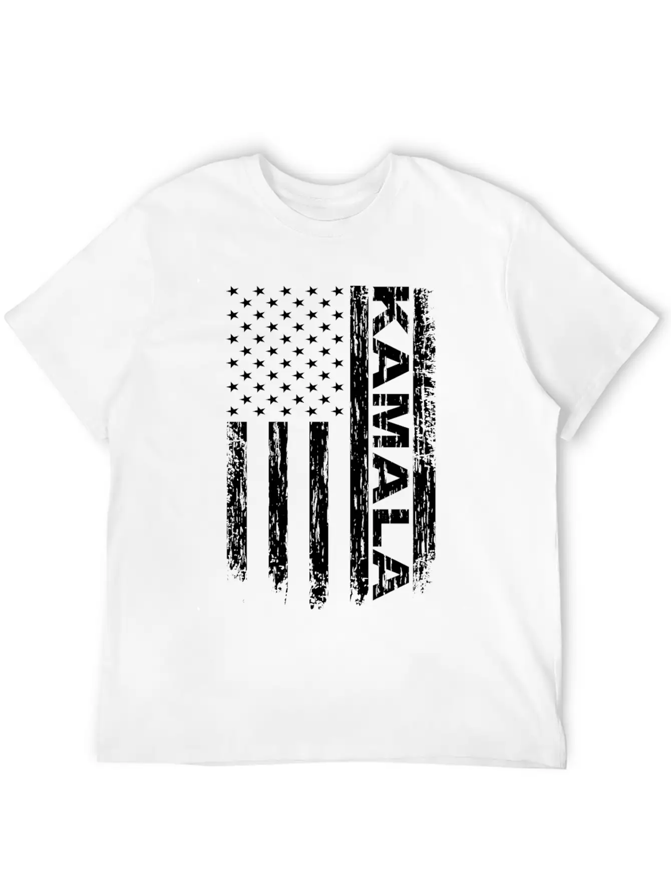 Kamala America Flag Kamala USA Flag Unisex Casual T-Shirt – Clean Design For Daily Comfort