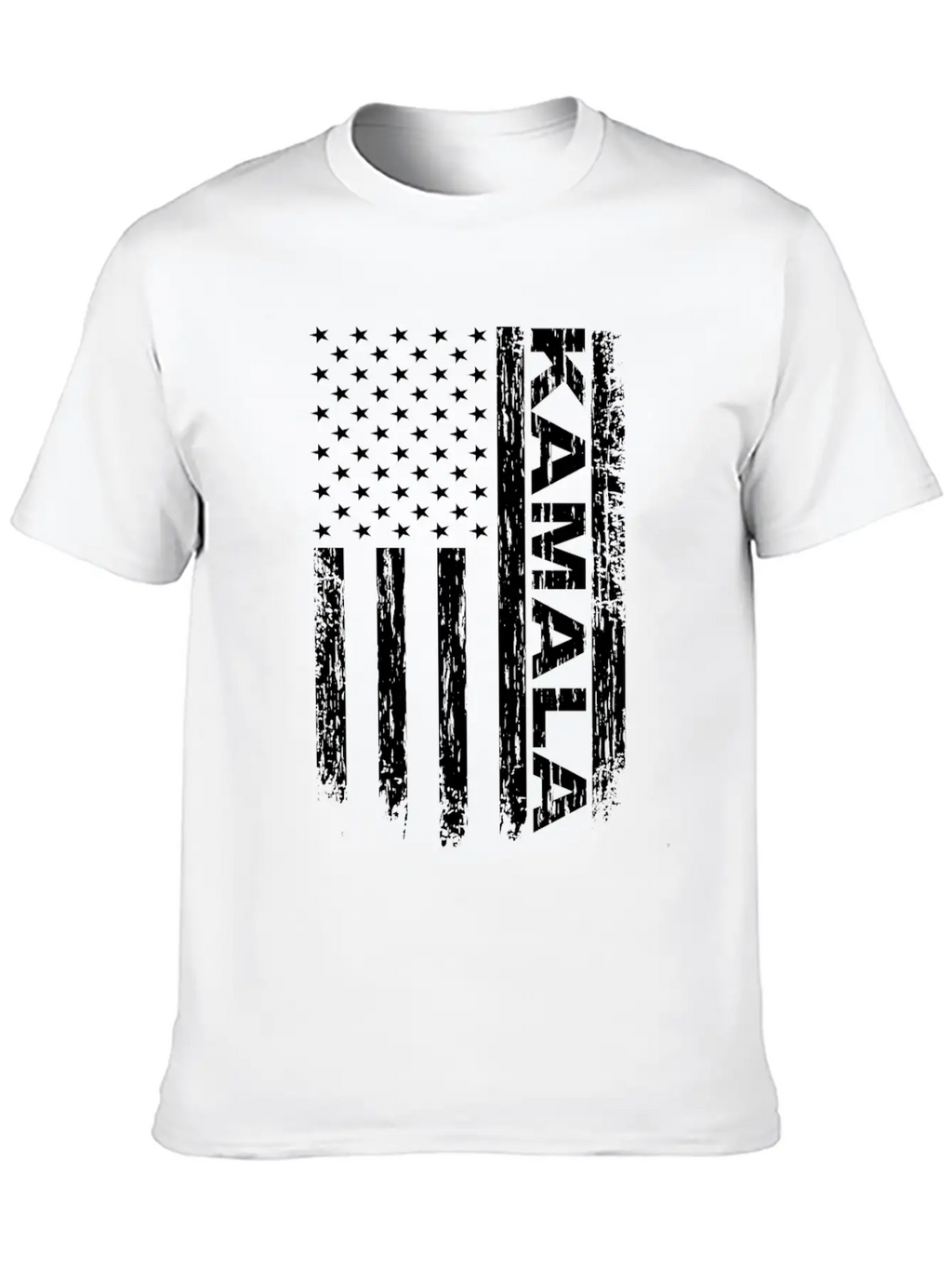 Kamala America Flag Kamala USA Flag Unisex Casual T-Shirt – Clean Design For Daily Comfort