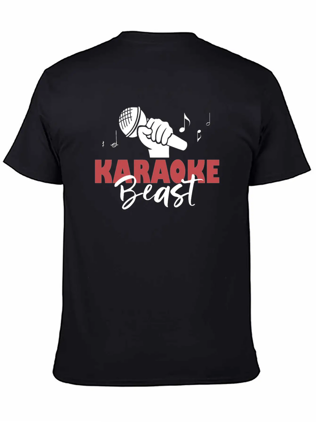 Karaoke Beast For Karaoke Singing Aficionados Unisex Casual T-Shirt – Clean Design For Daily Comfort
