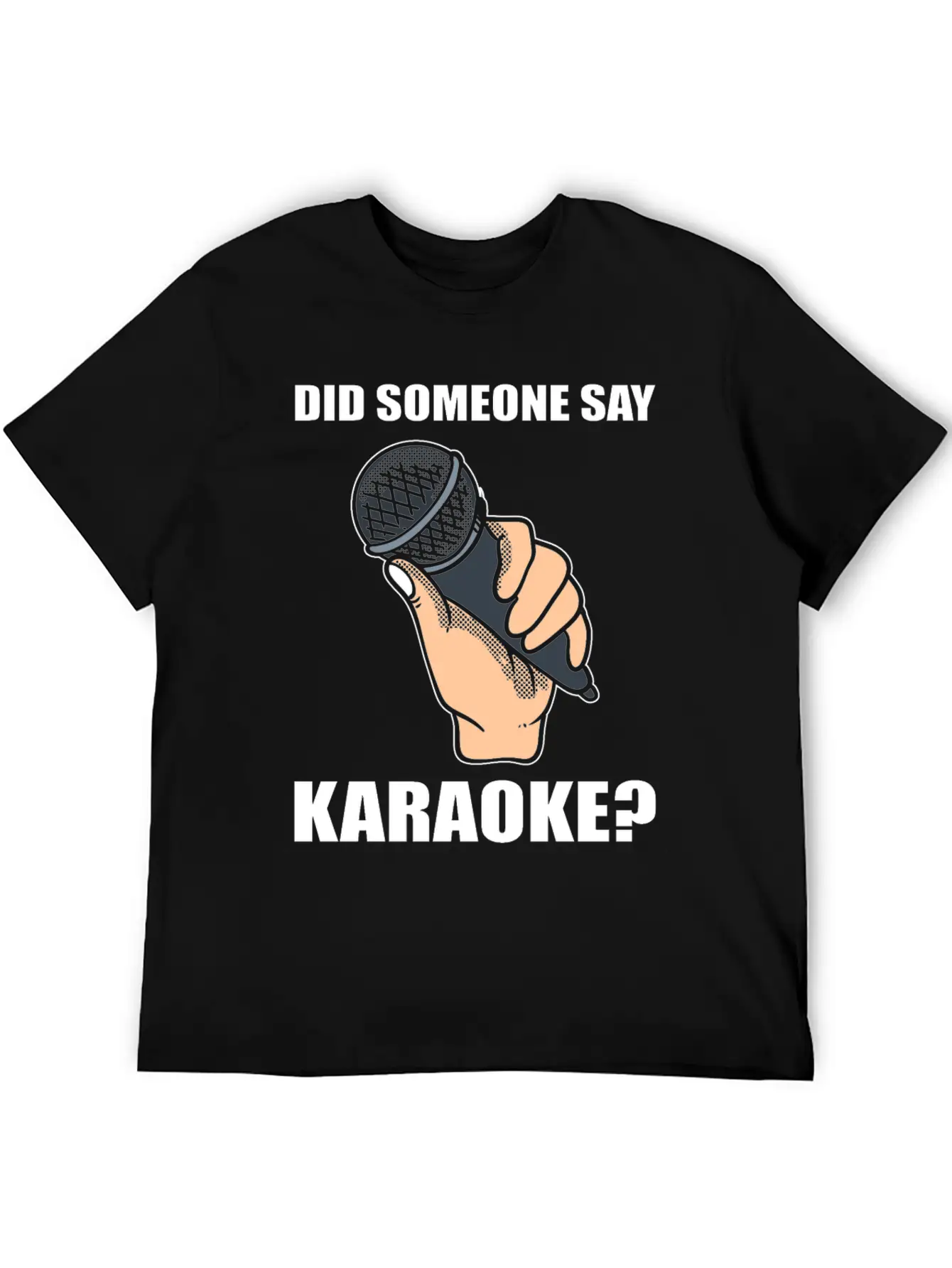 Karaoke Lover Diva Unisex Casual T-Shirt – Clean Design For Daily Comfort