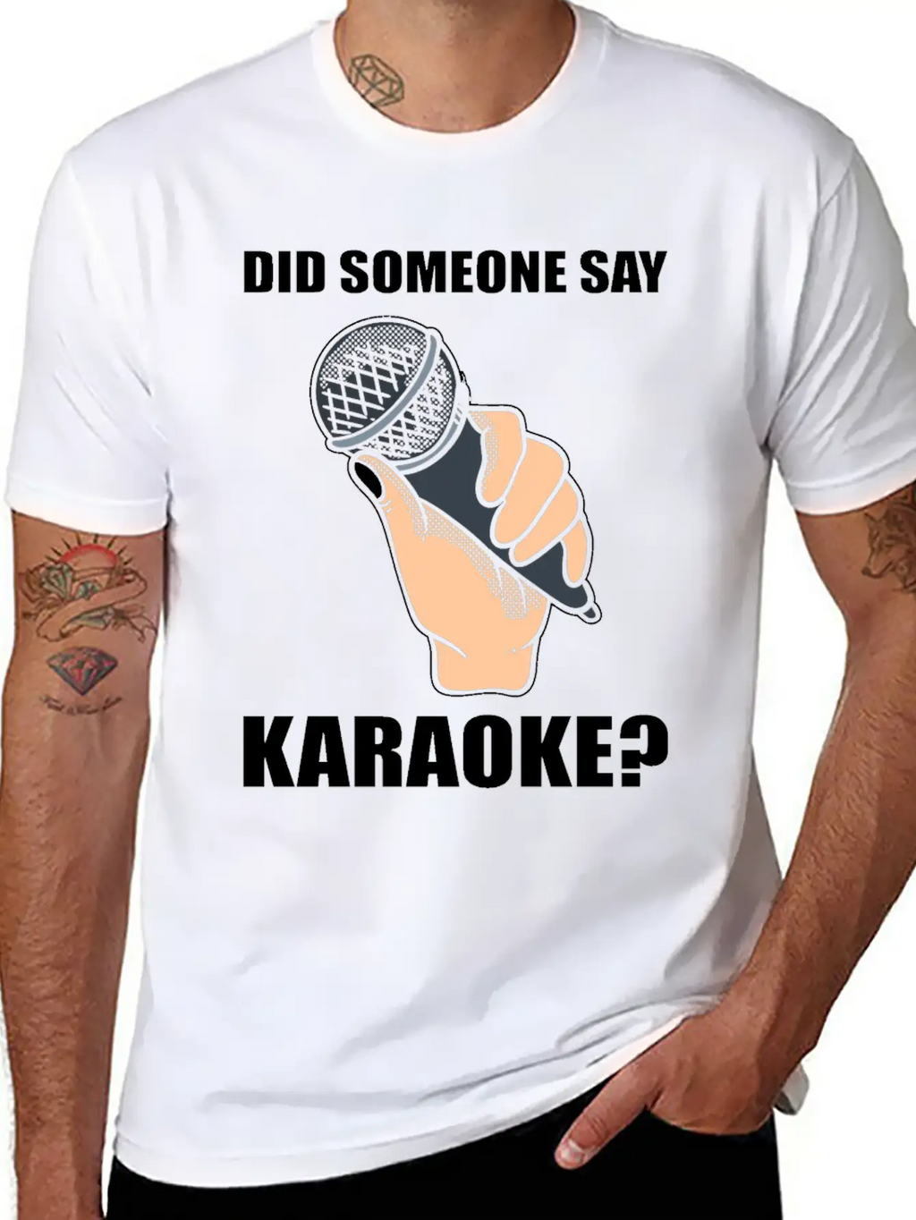 Karaoke Lover Diva Unisex Casual T-Shirt – Clean Design For Daily Comfort