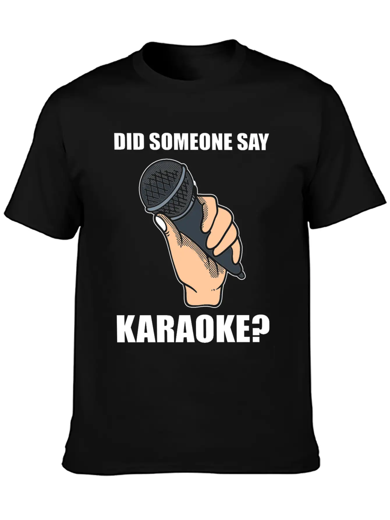 Karaoke Lover Diva Unisex Casual T-Shirt – Clean Design For Daily Comfort