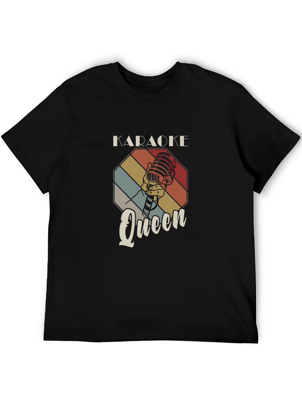 Karaoke Sing Sassy Friends For Karaoke Queen Classic Fit Graphic Tee For Daily Comfort – Unisex Cotton Shirt