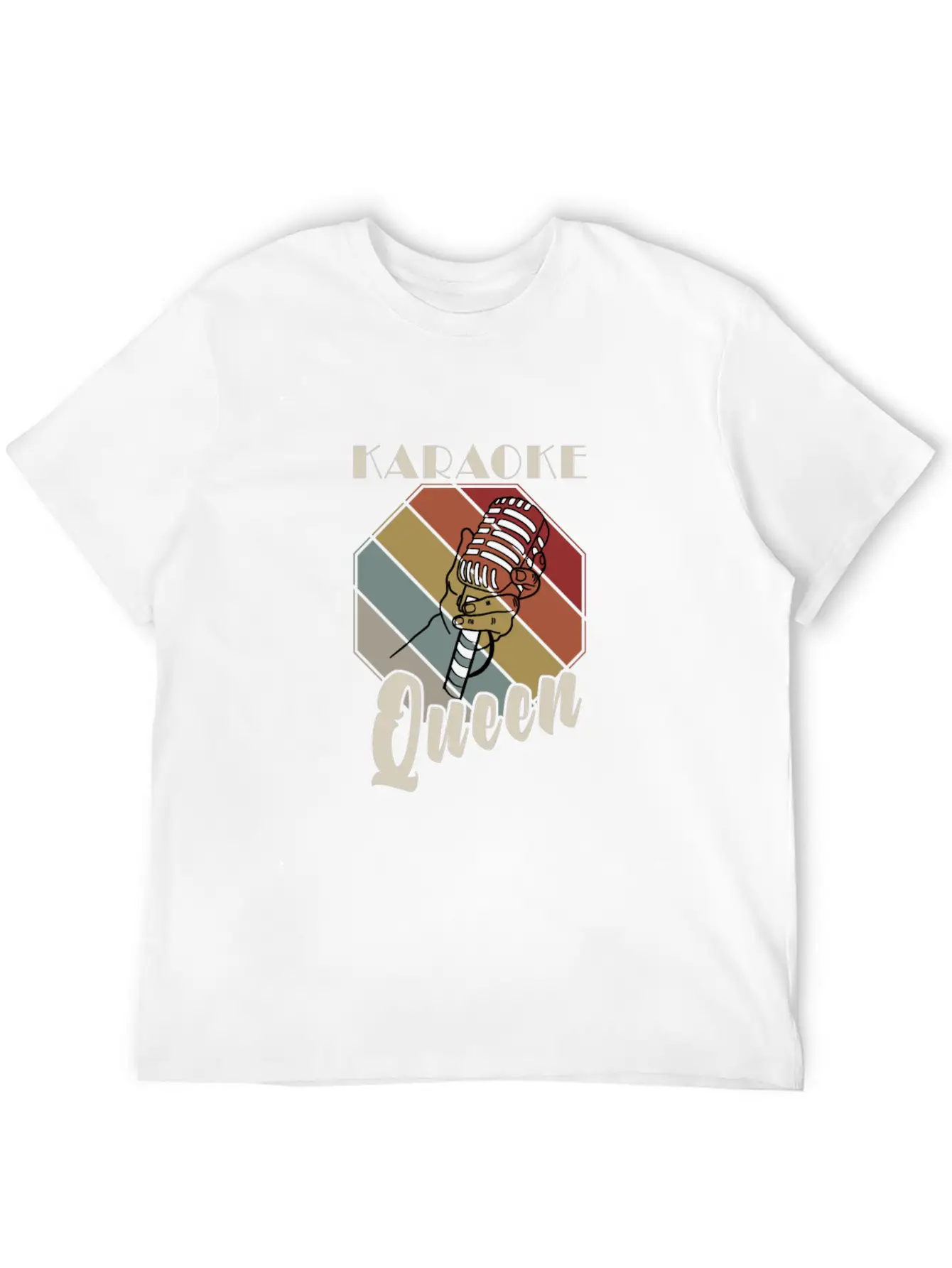 Karaoke Sing Sassy Friends For Karaoke Queen Classic Fit Graphic Tee For Daily Comfort – Unisex Cotton Shirt