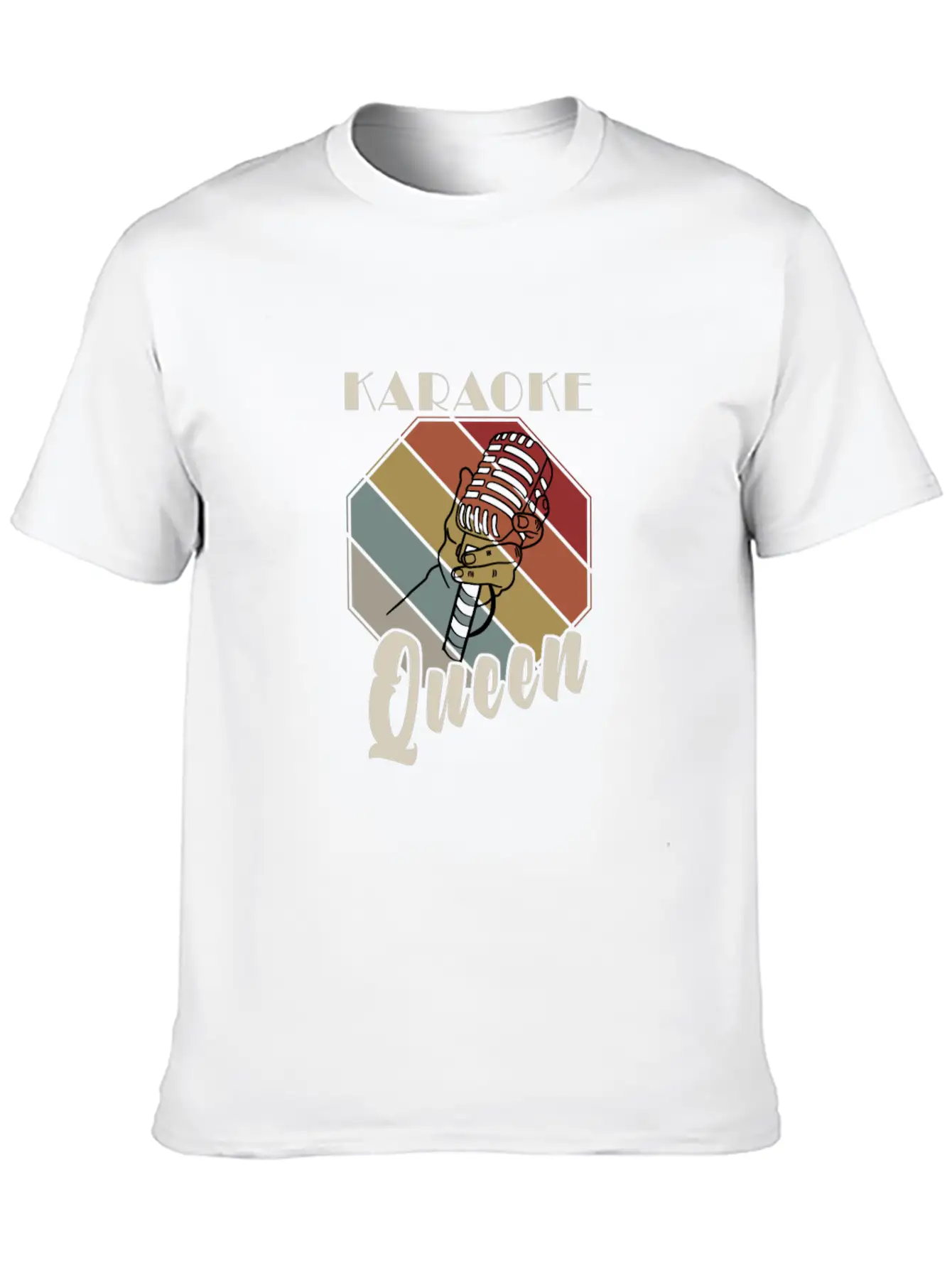 Karaoke Sing Sassy Friends For Karaoke Queen Classic Fit Graphic Tee For Daily Comfort – Unisex Cotton Shirt