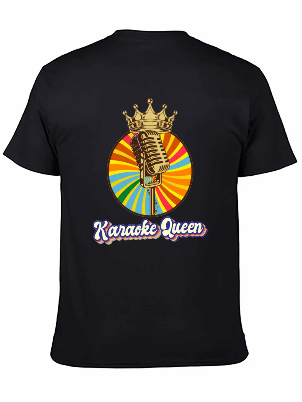 Karaoke Singing Singer Gift Unisex Short Sleeve Soft Cotton T-Shirt – Casual Everyday Wear