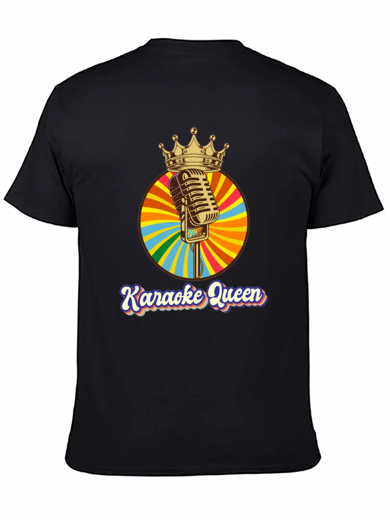 Karaoke Singing Singer Gift Unisex Short Sleeve Soft Cotton T-Shirt – Casual Everyday Wear