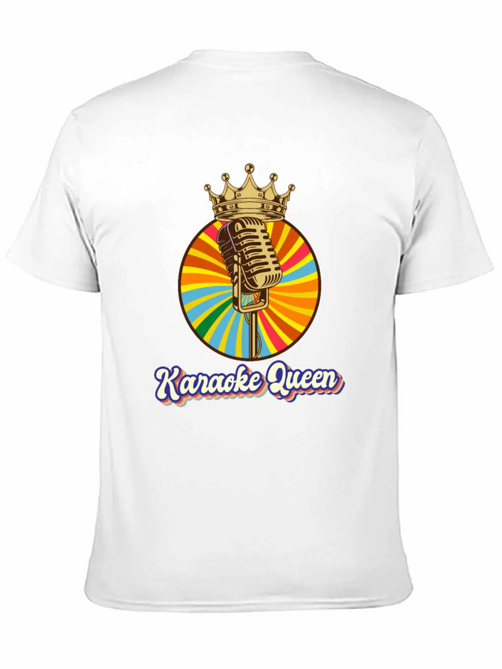 Karaoke Singing Singer Gift Unisex Short Sleeve Soft Cotton T-Shirt – Casual Everyday Wear