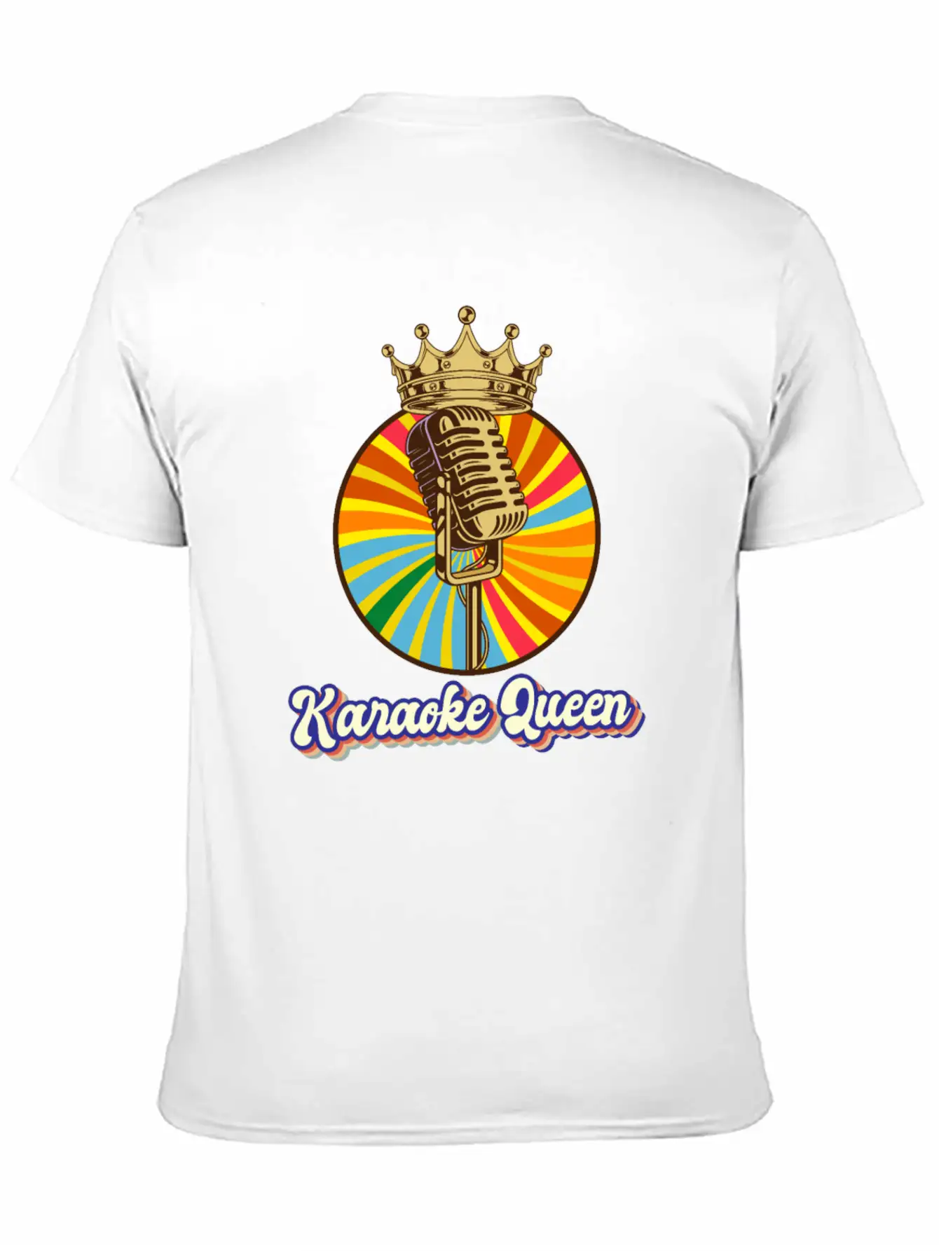 Karaoke Singing Singer Gift Unisex Short Sleeve Soft Cotton T-Shirt – Casual Everyday Wear