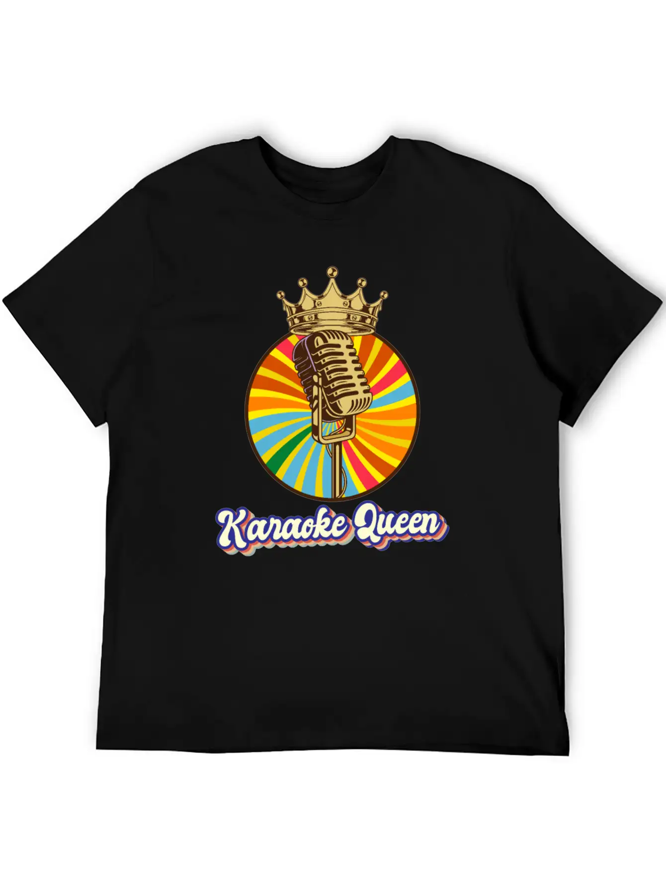 Karaoke Singing Singer Gift Unisex Short Sleeve Soft Cotton T-Shirt – Casual Everyday Wear