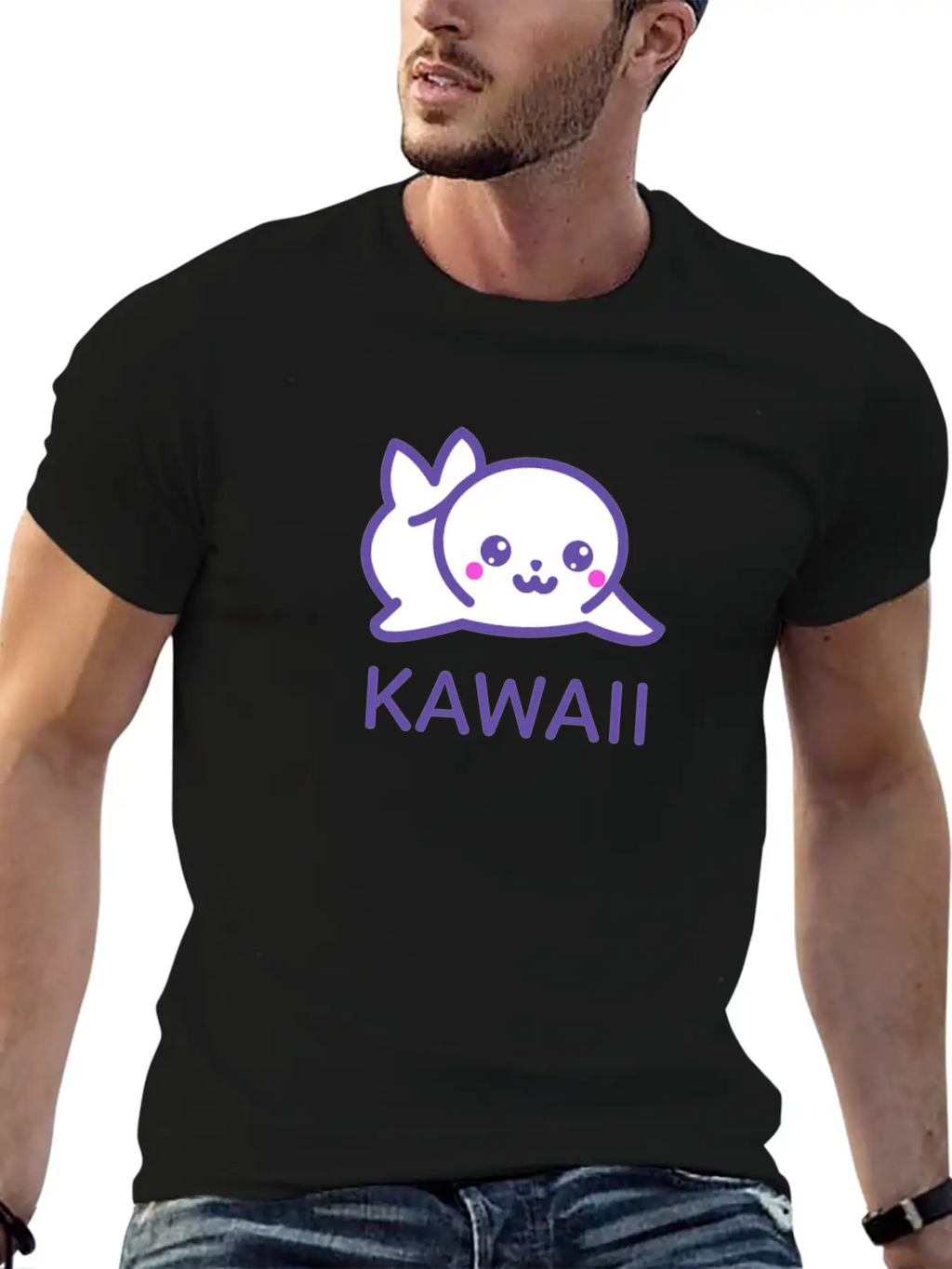 Kawaii! Cute Seal Breathable Soft Cotton T-Shirt – Timeless Casual Look