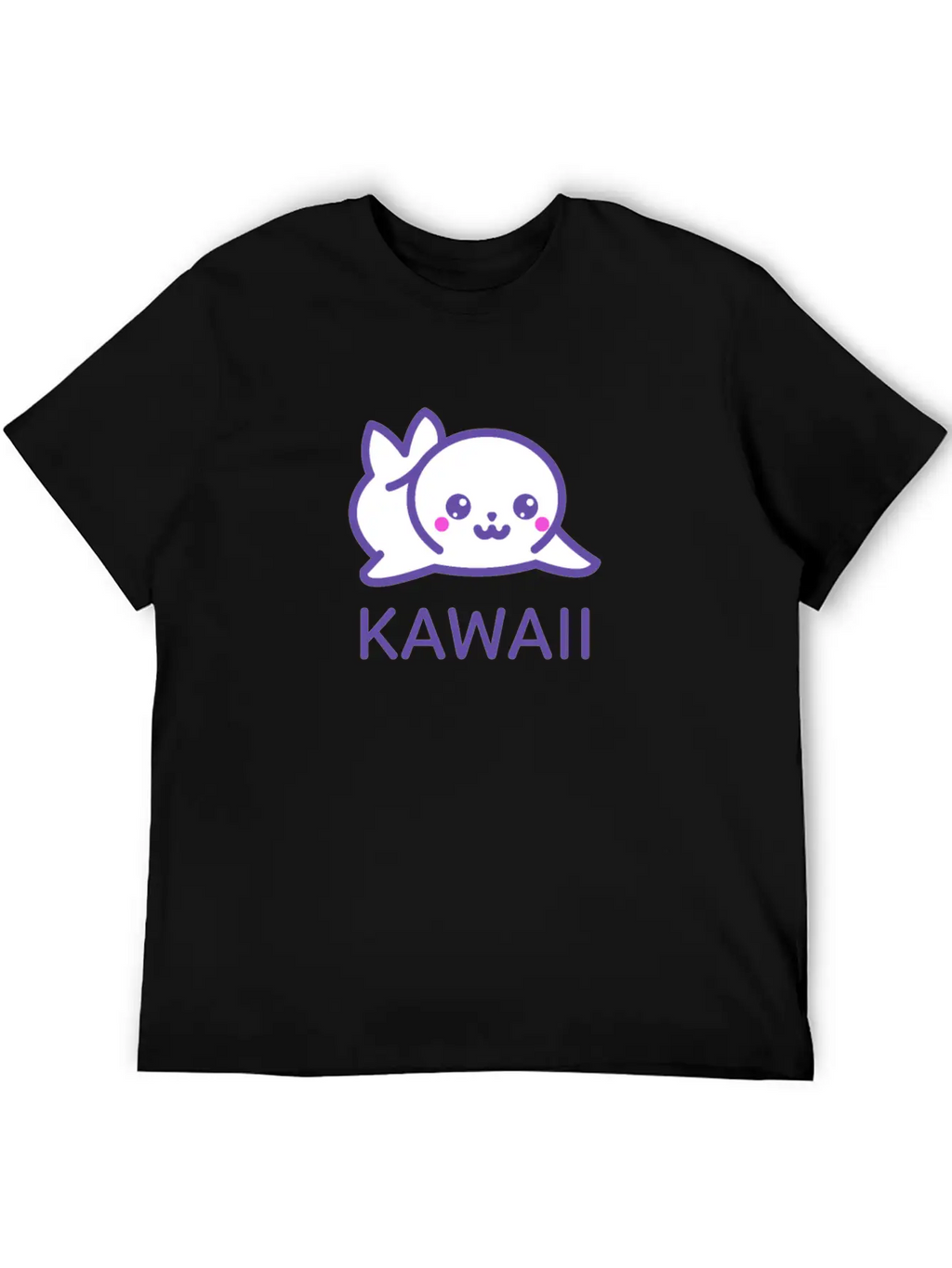 Kawaii! Cute Seal Breathable Soft Cotton T-Shirt – Timeless Casual Look