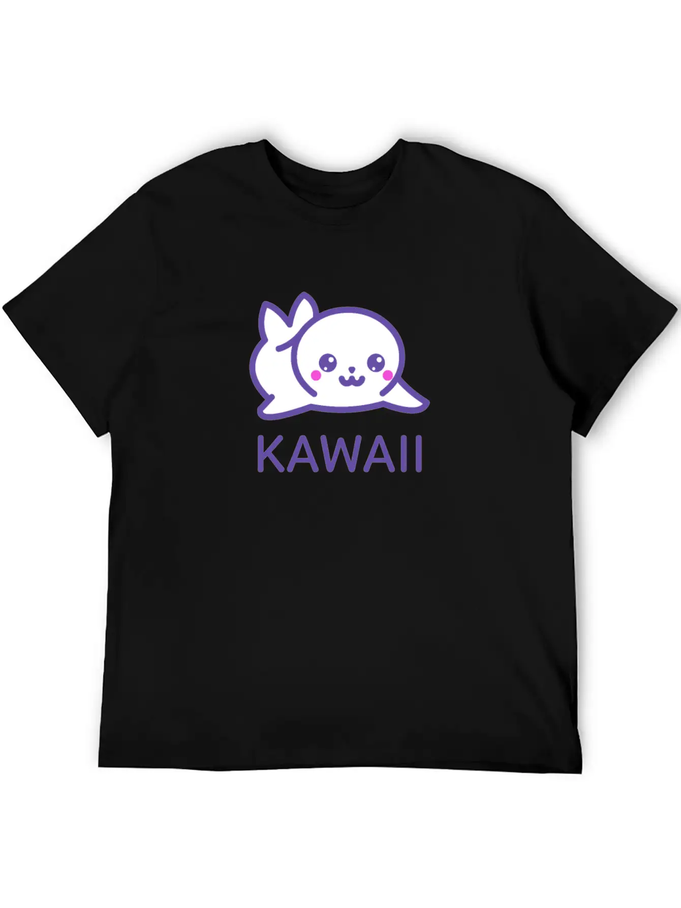 Kawaii! Cute Seal Breathable Soft Cotton T-Shirt – Timeless Casual Look